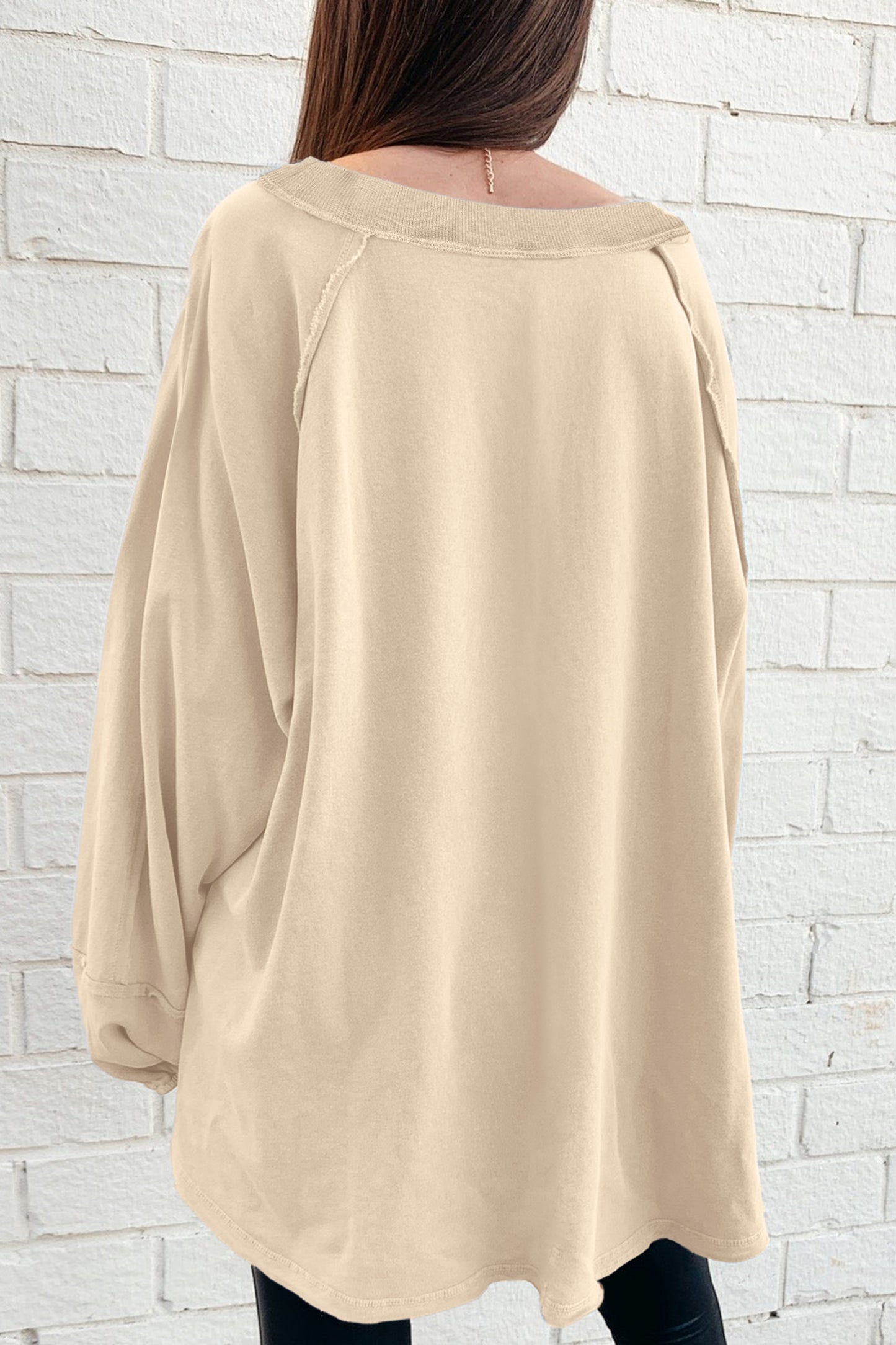 The Cozy Cream Oversize Pullover