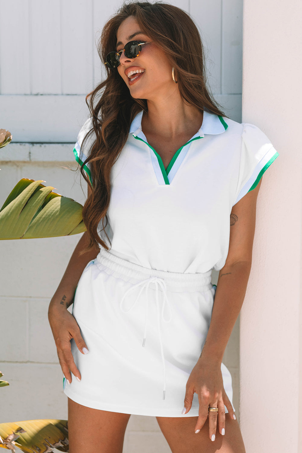 The Fairway & Rosé Skirt Set