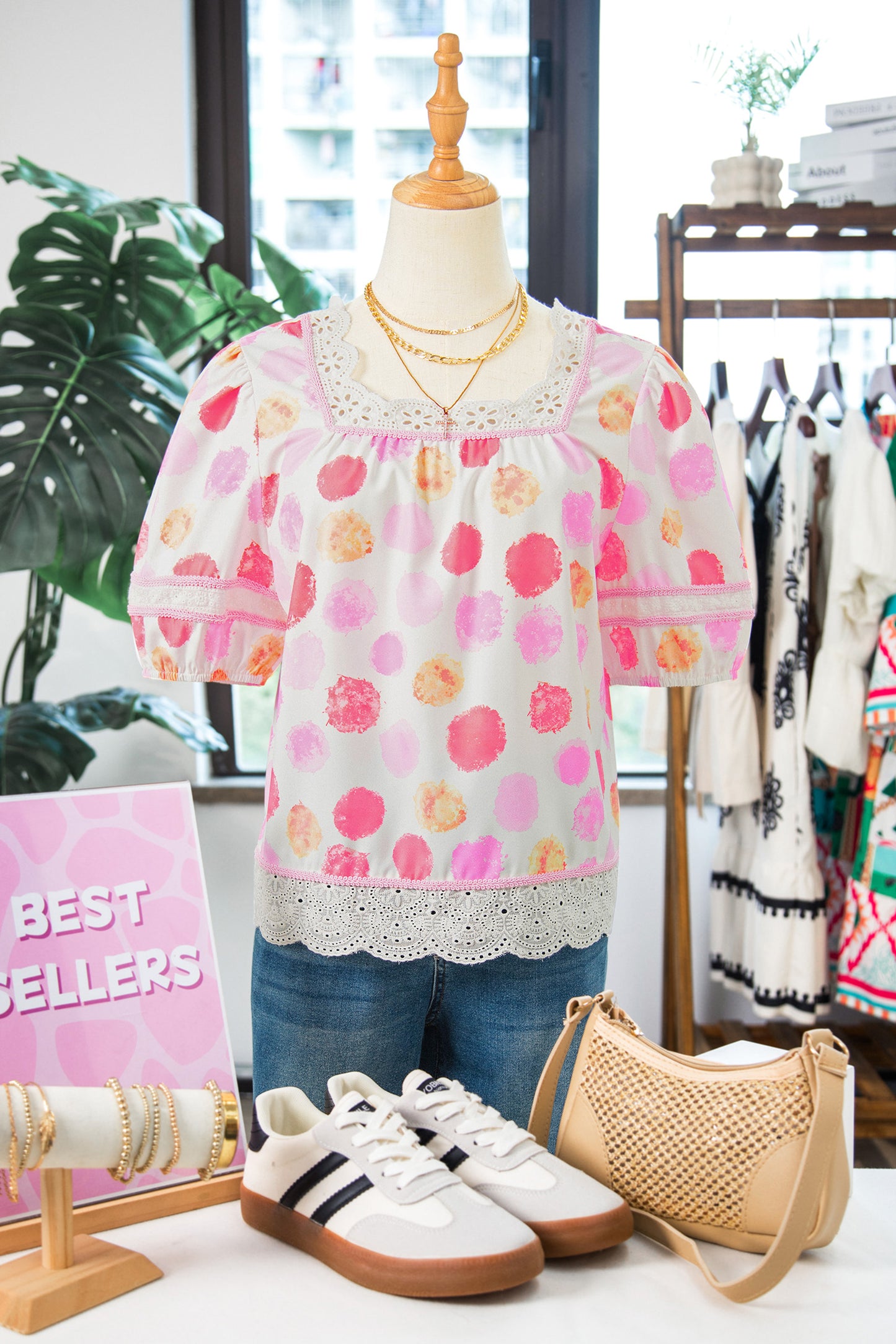 Cotton Candy Sketch Blouse