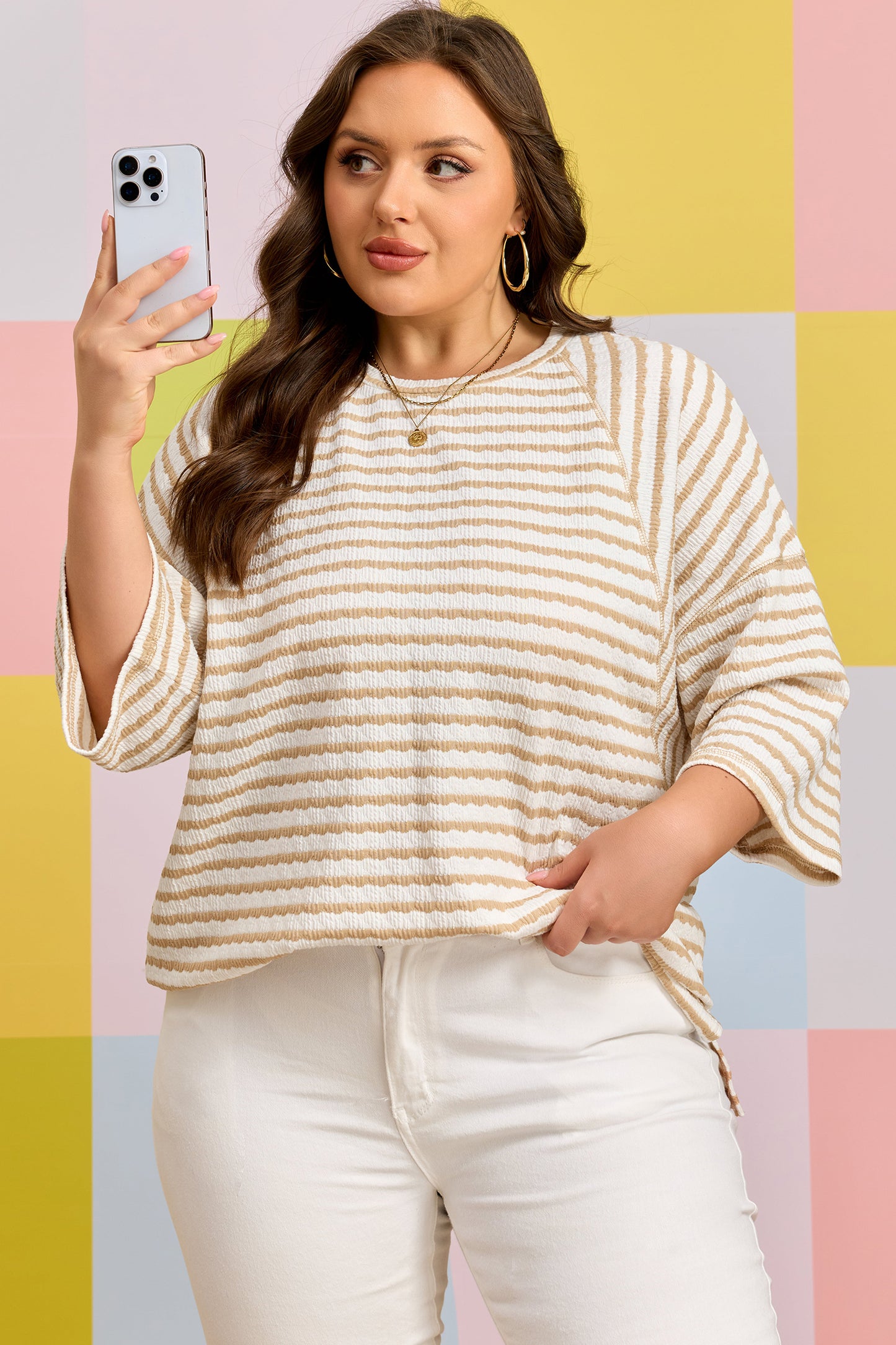 Pink Lemonade Lane Curve Top