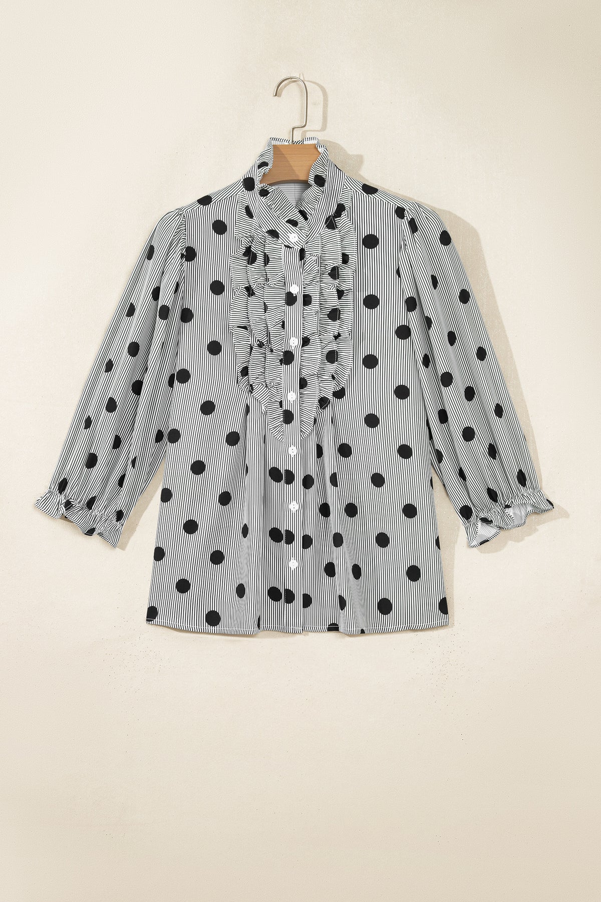 The Dot & Frill Blouse