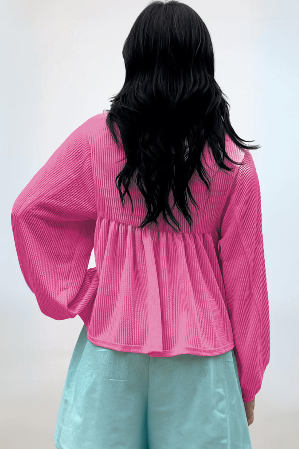 The Pink Magnolia Babydoll Top