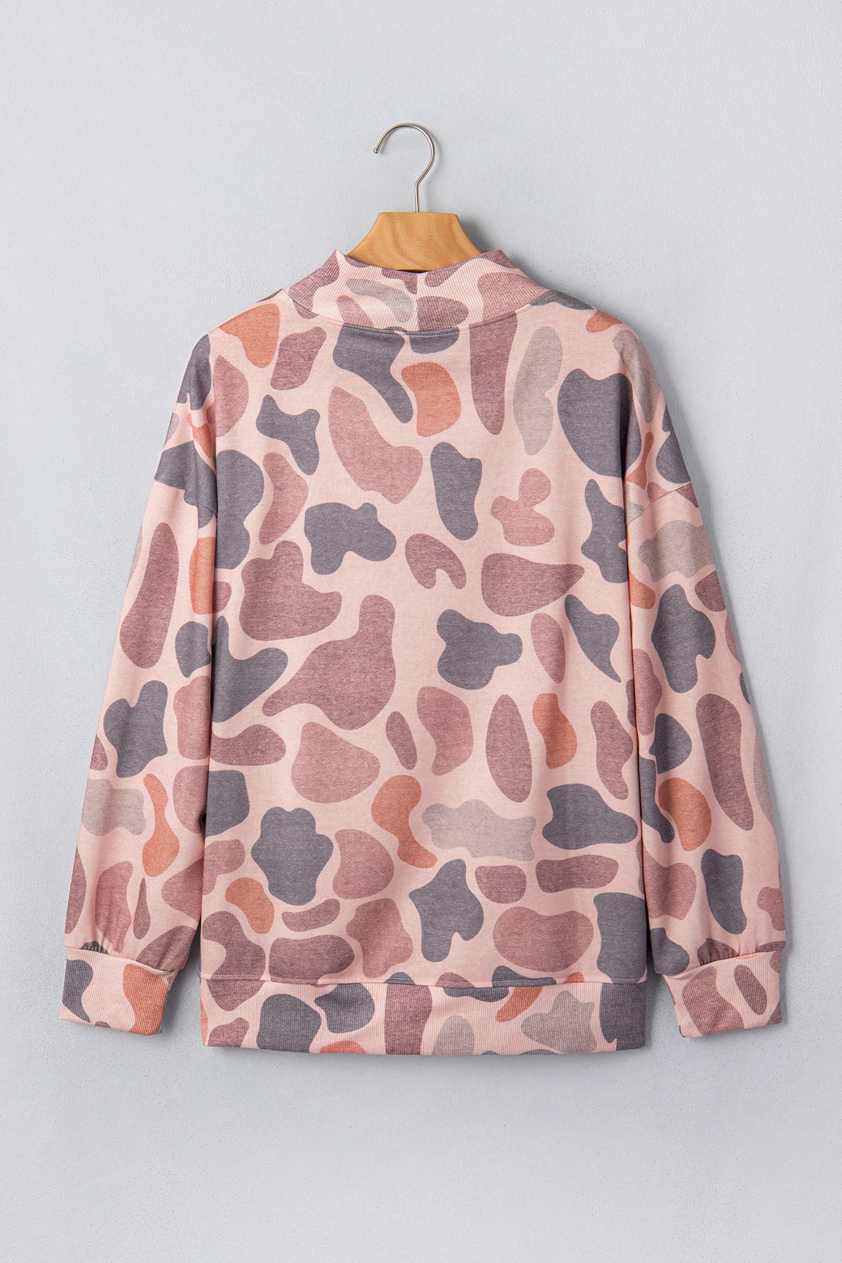The Blush Wild Side Mock Neck
