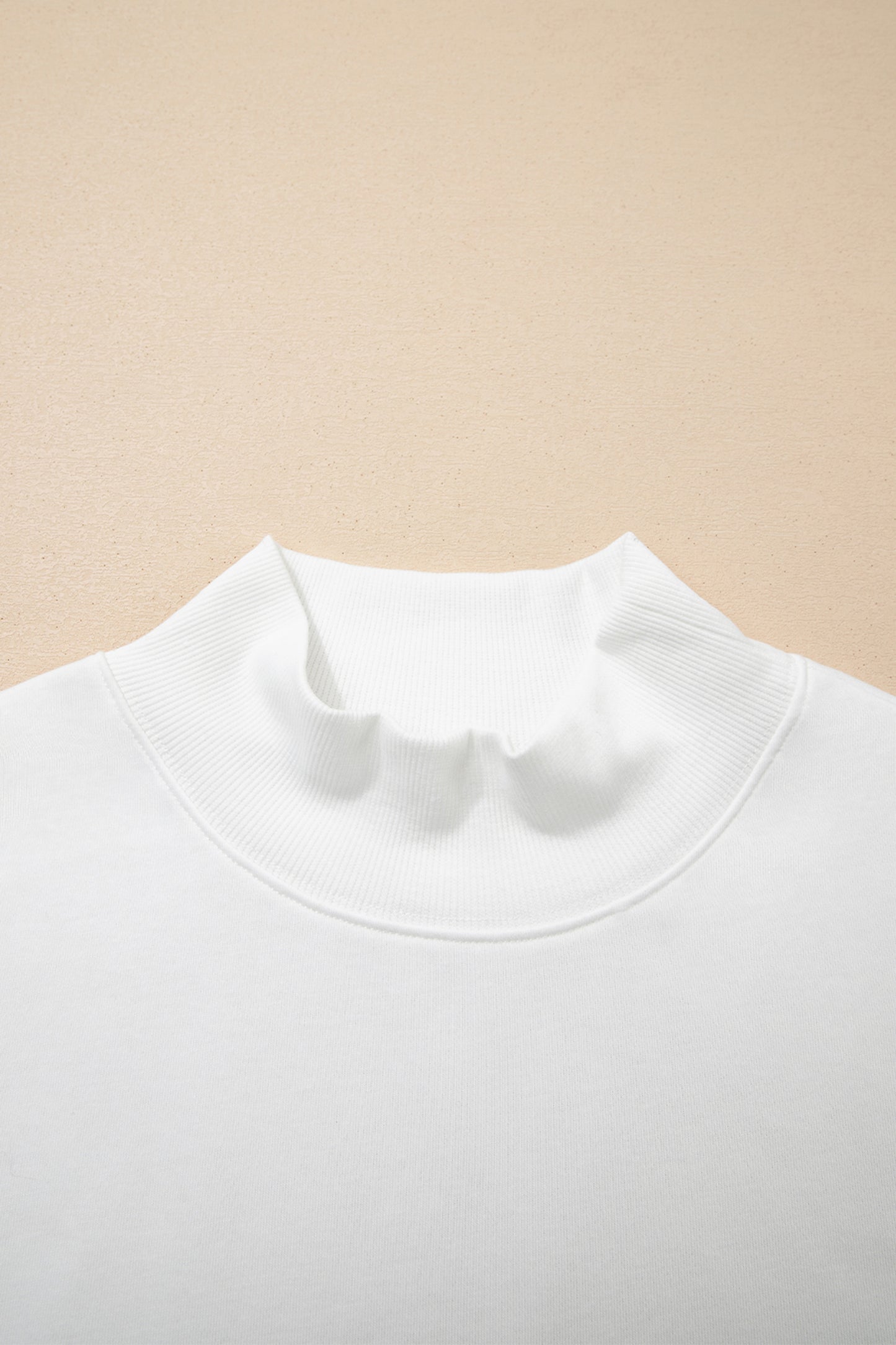 Uptown Ease Mock Neck Top