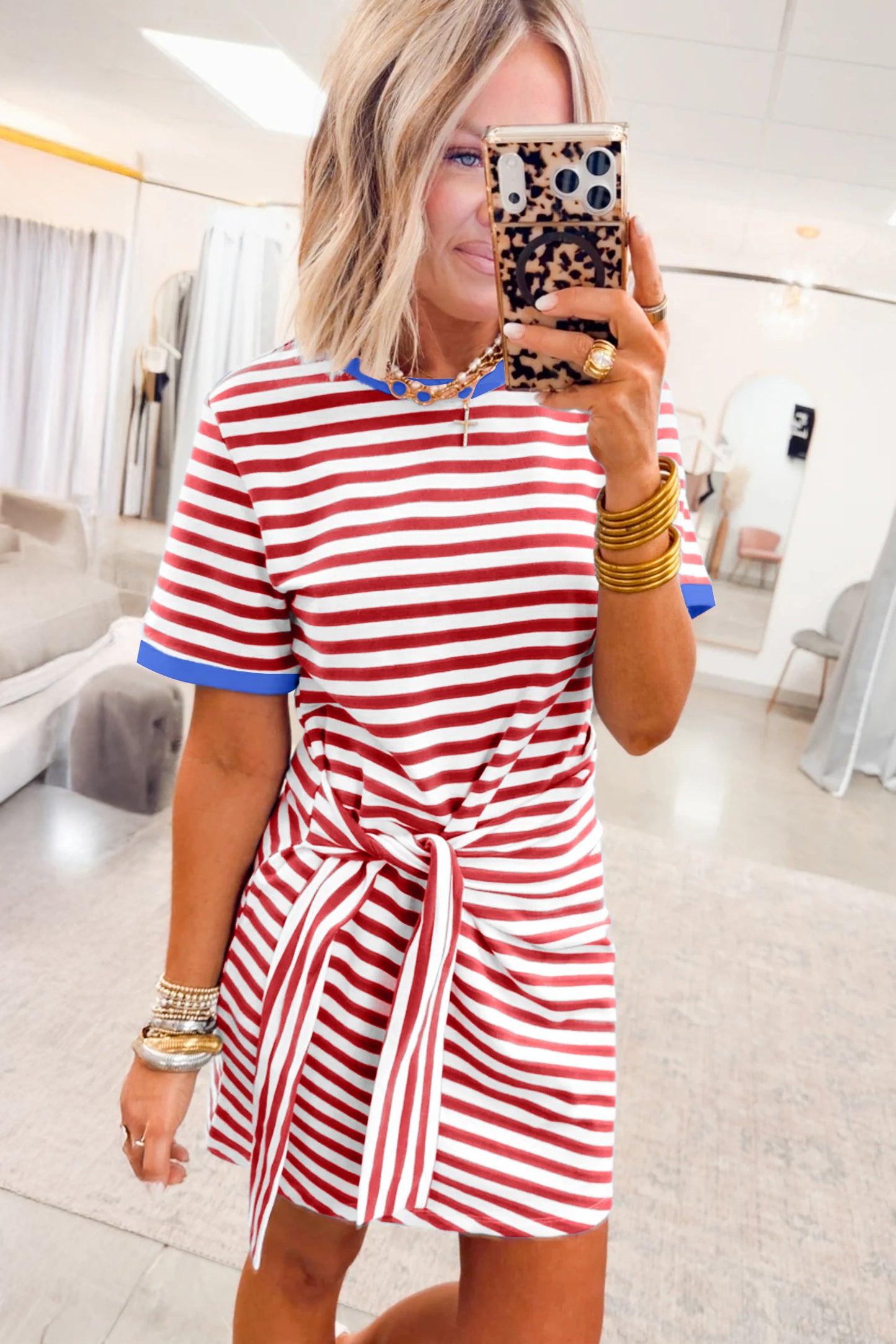 Liberty Lane Tie Dress