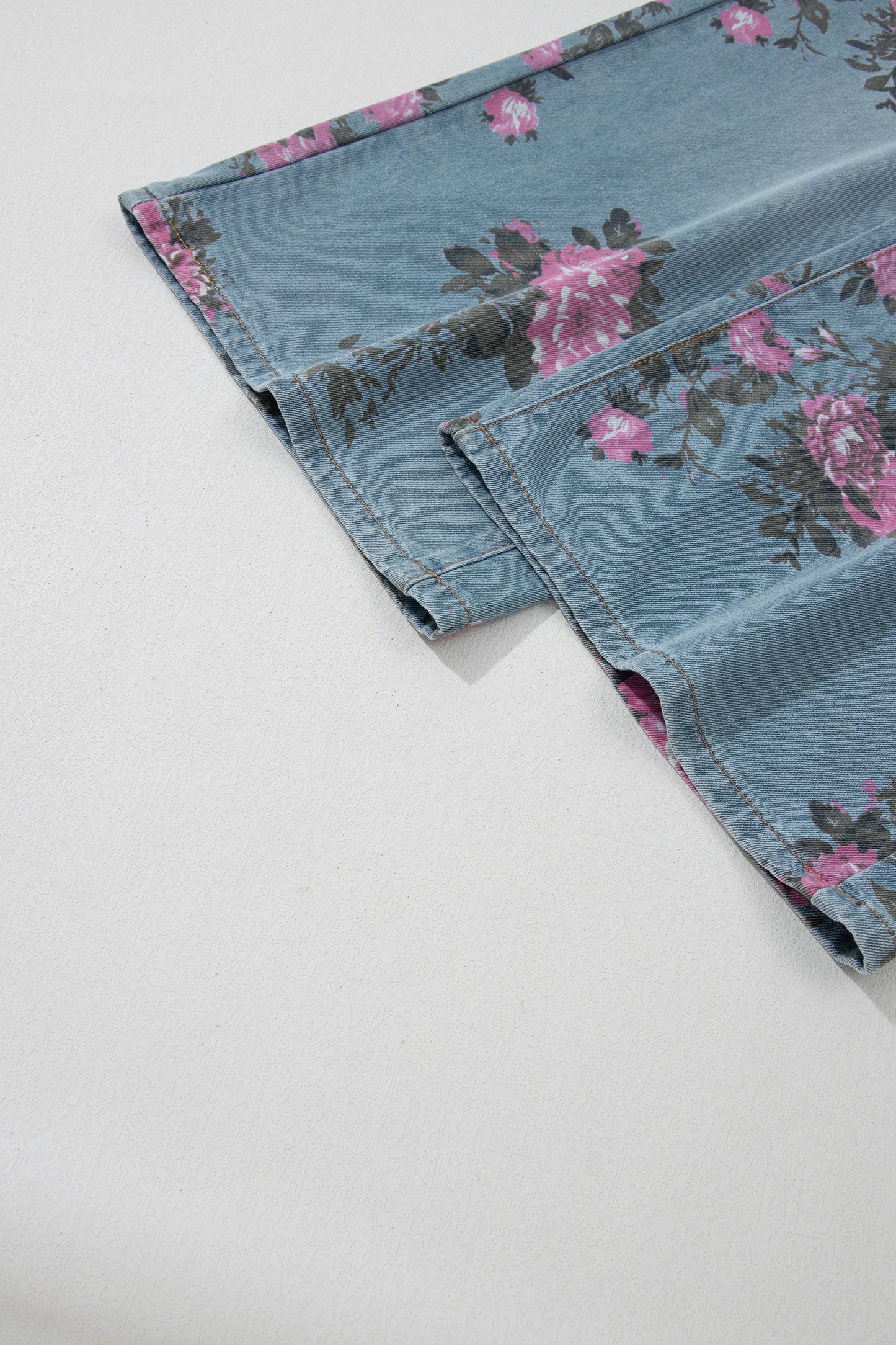 Vintage Bloom Wide Leg Jeans
