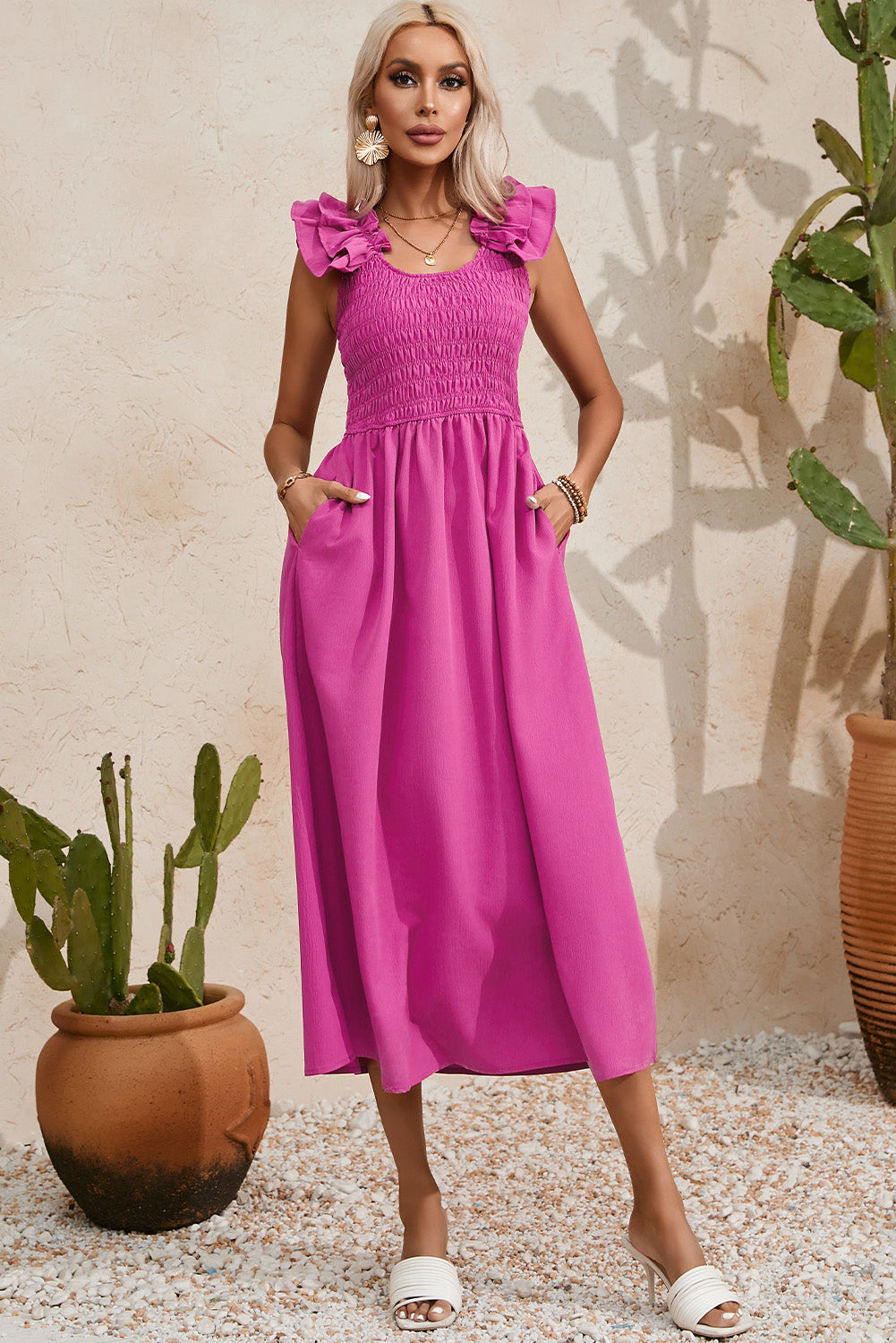 The Rosé Romance Maxi