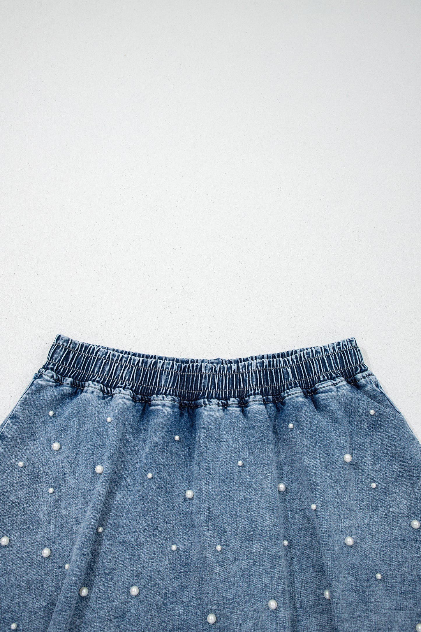 Pearl Tide Denim Skort