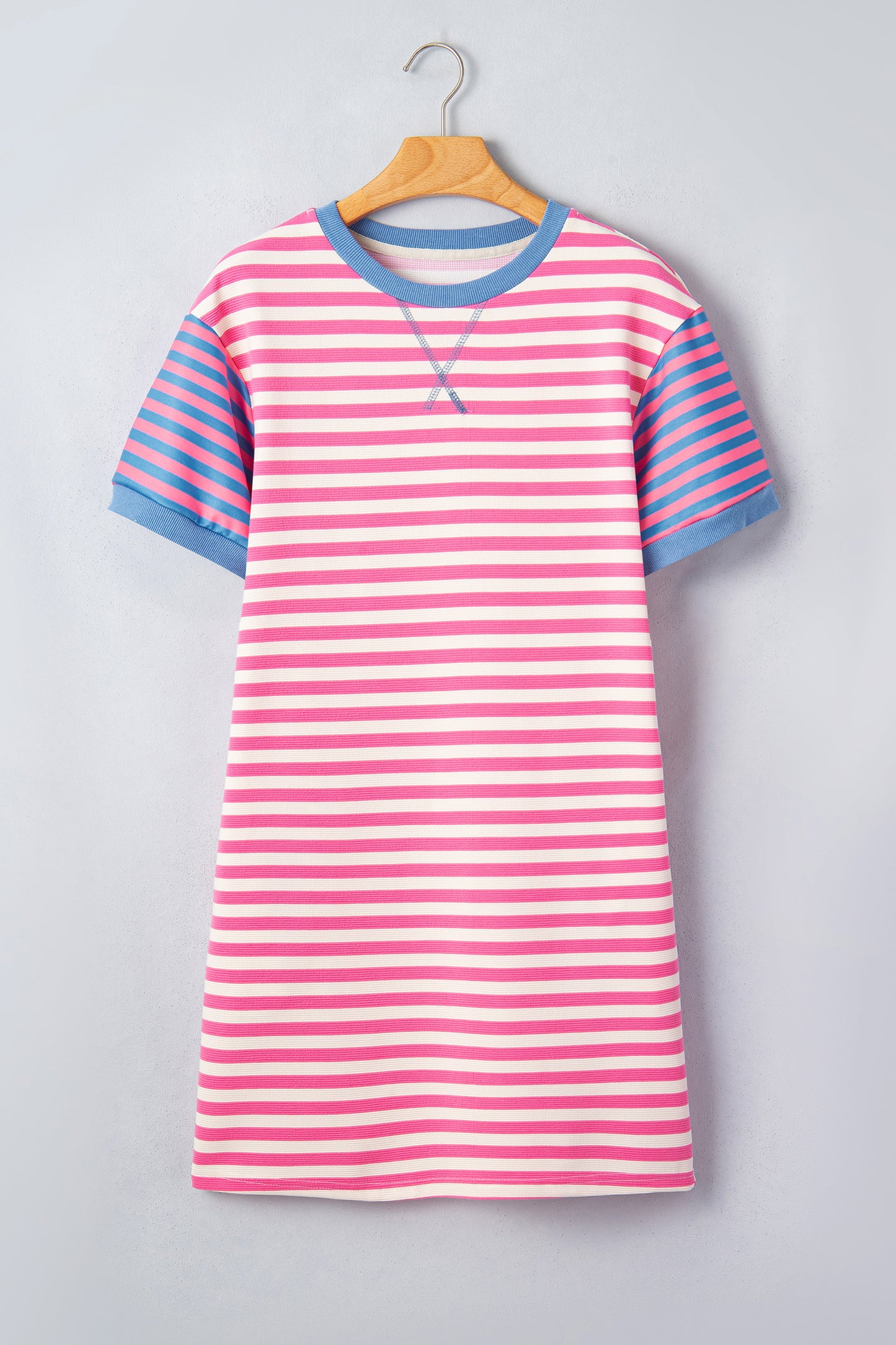 Candy Stripe Comfort Dress
