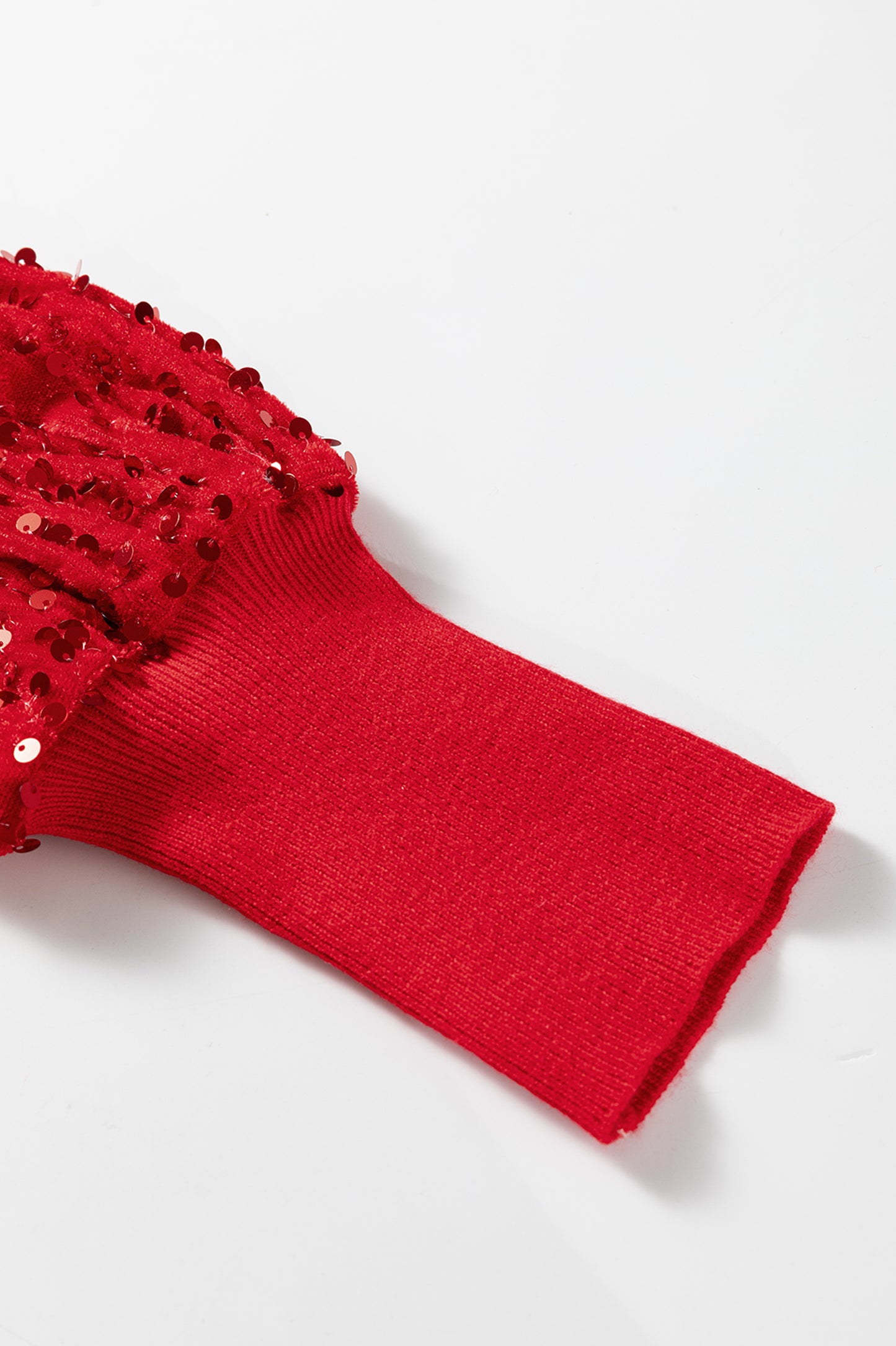 Merry Magic Sequin Sleeve Sweater
