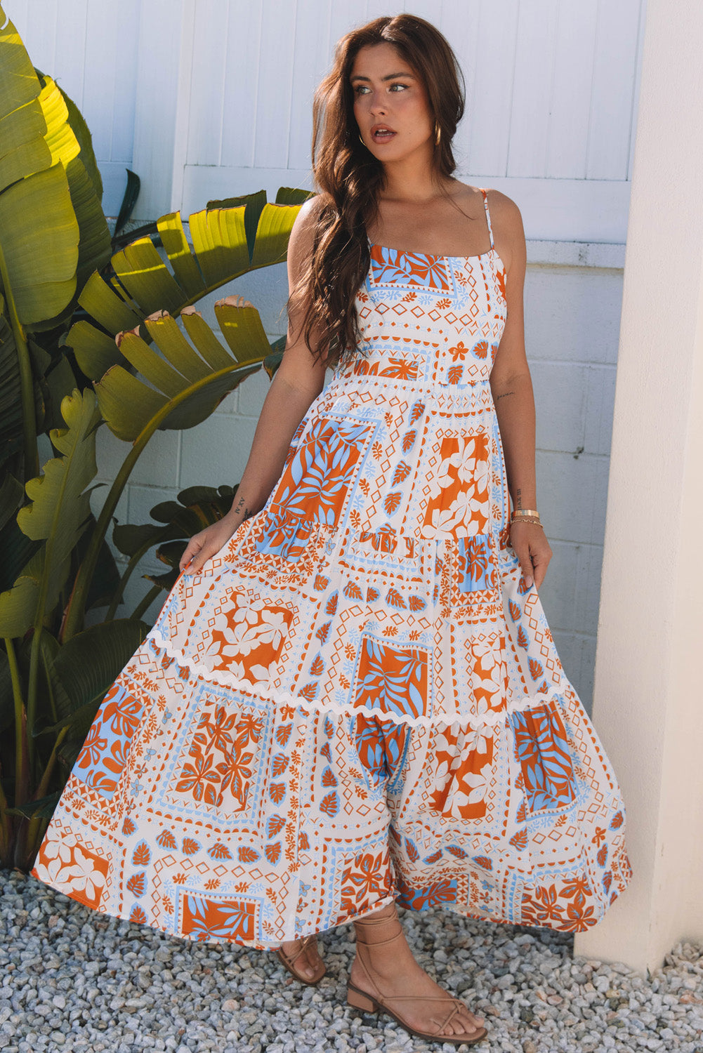 The Sunkissed Santorini Maxi