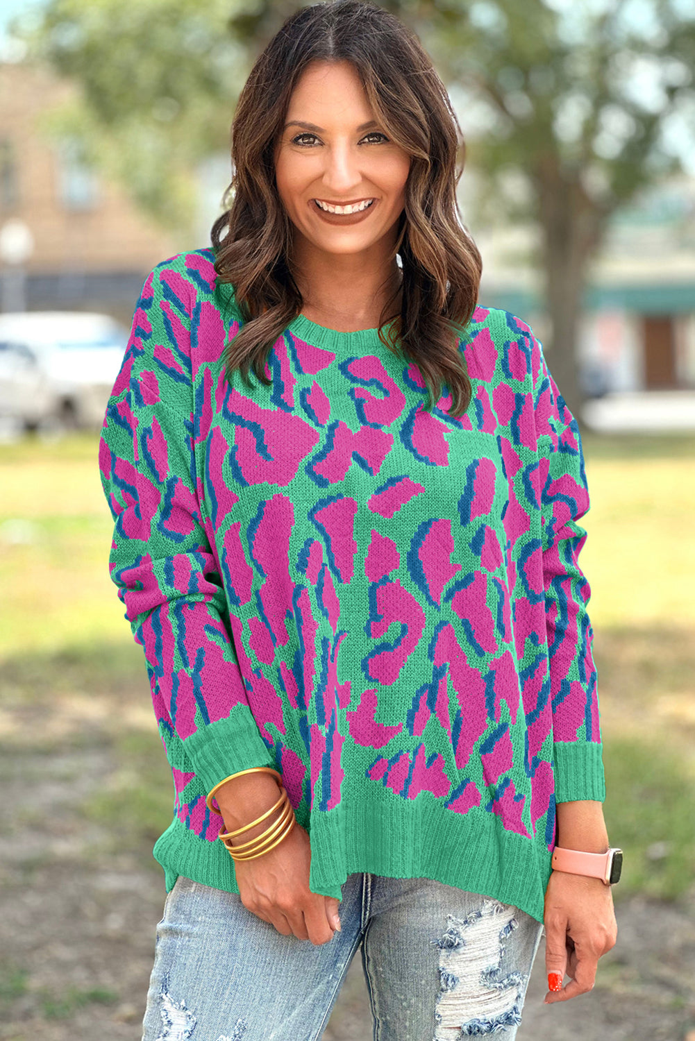 The Palm Springs Pop Sweater