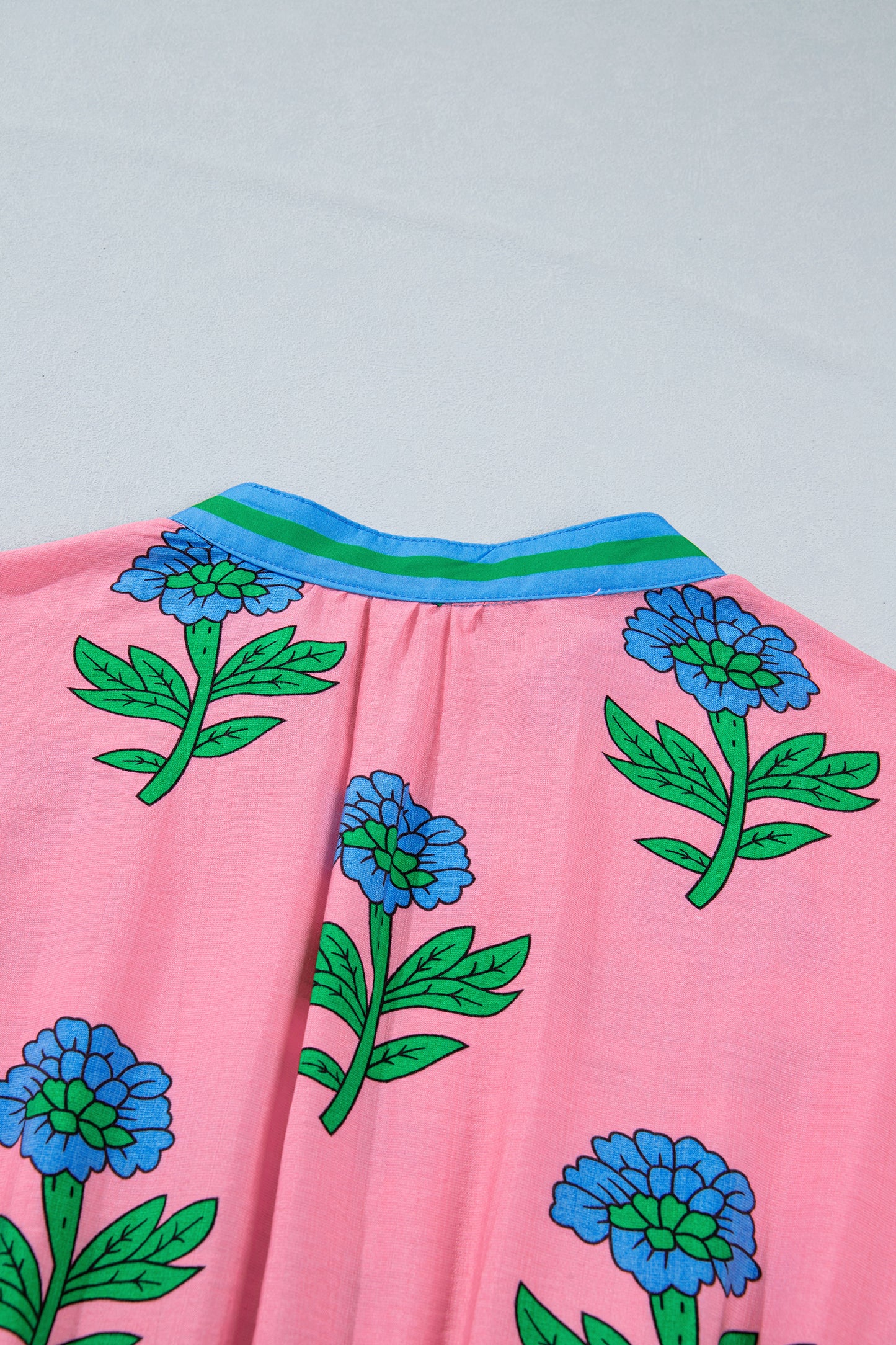 Curvy Pink Posy Promenade Maxi