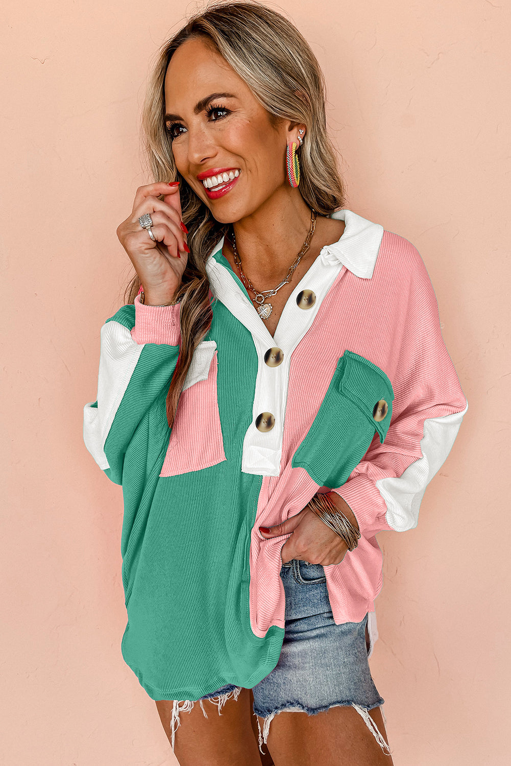 The Candy Coast Colorblock Top
