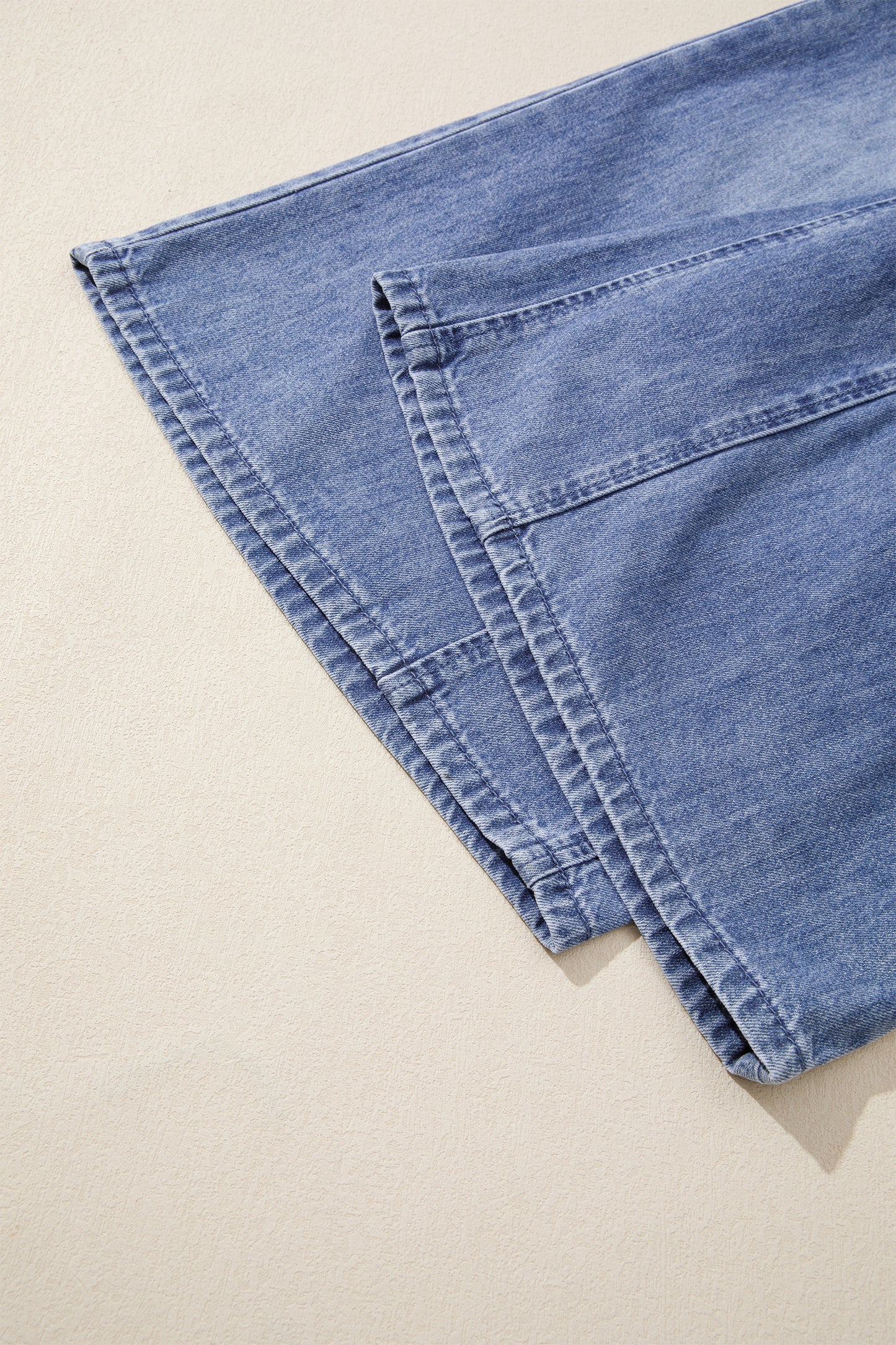 Harbor Breeze Button-Front Denim Pants