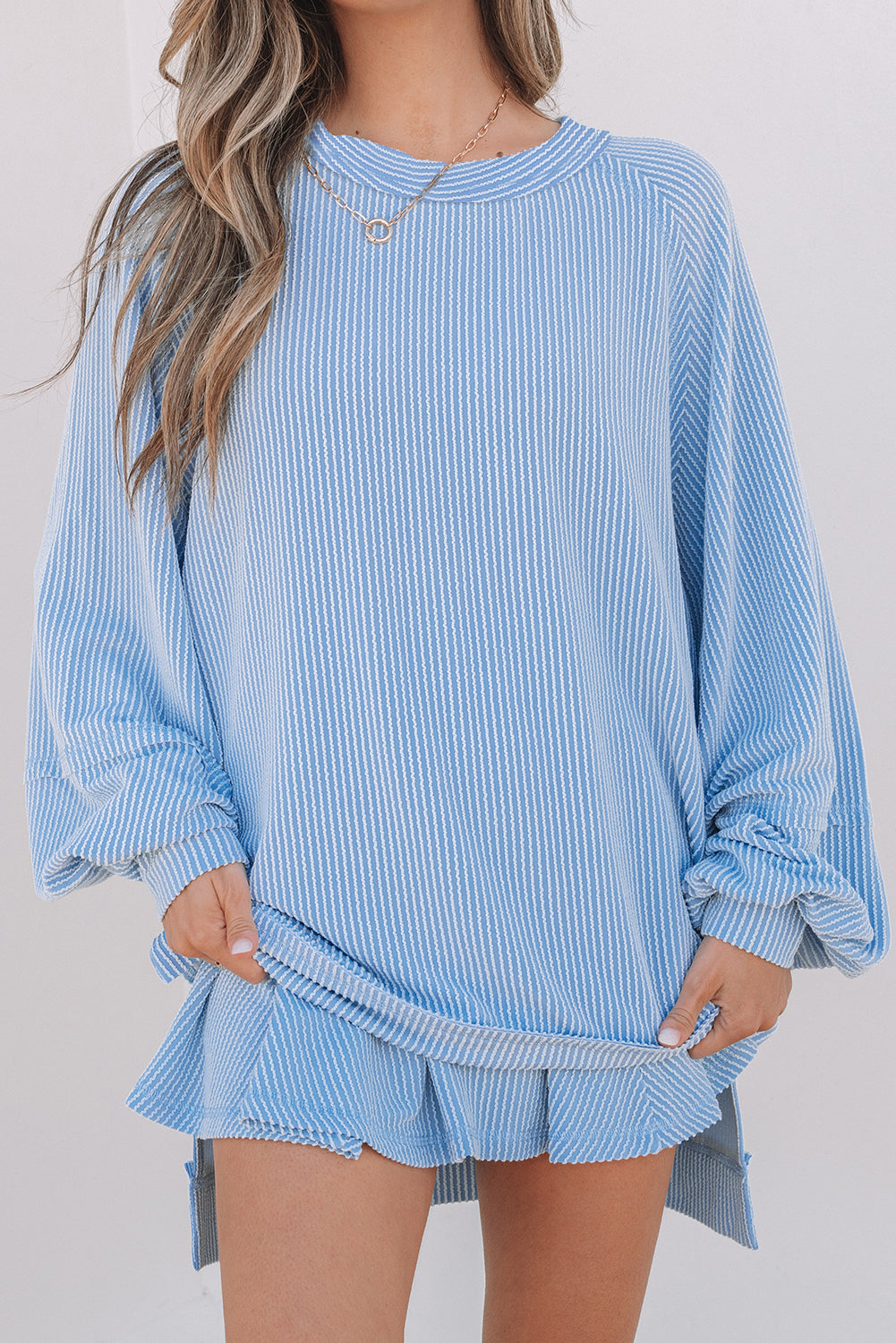 Blue Skies Textured Lounge Set
