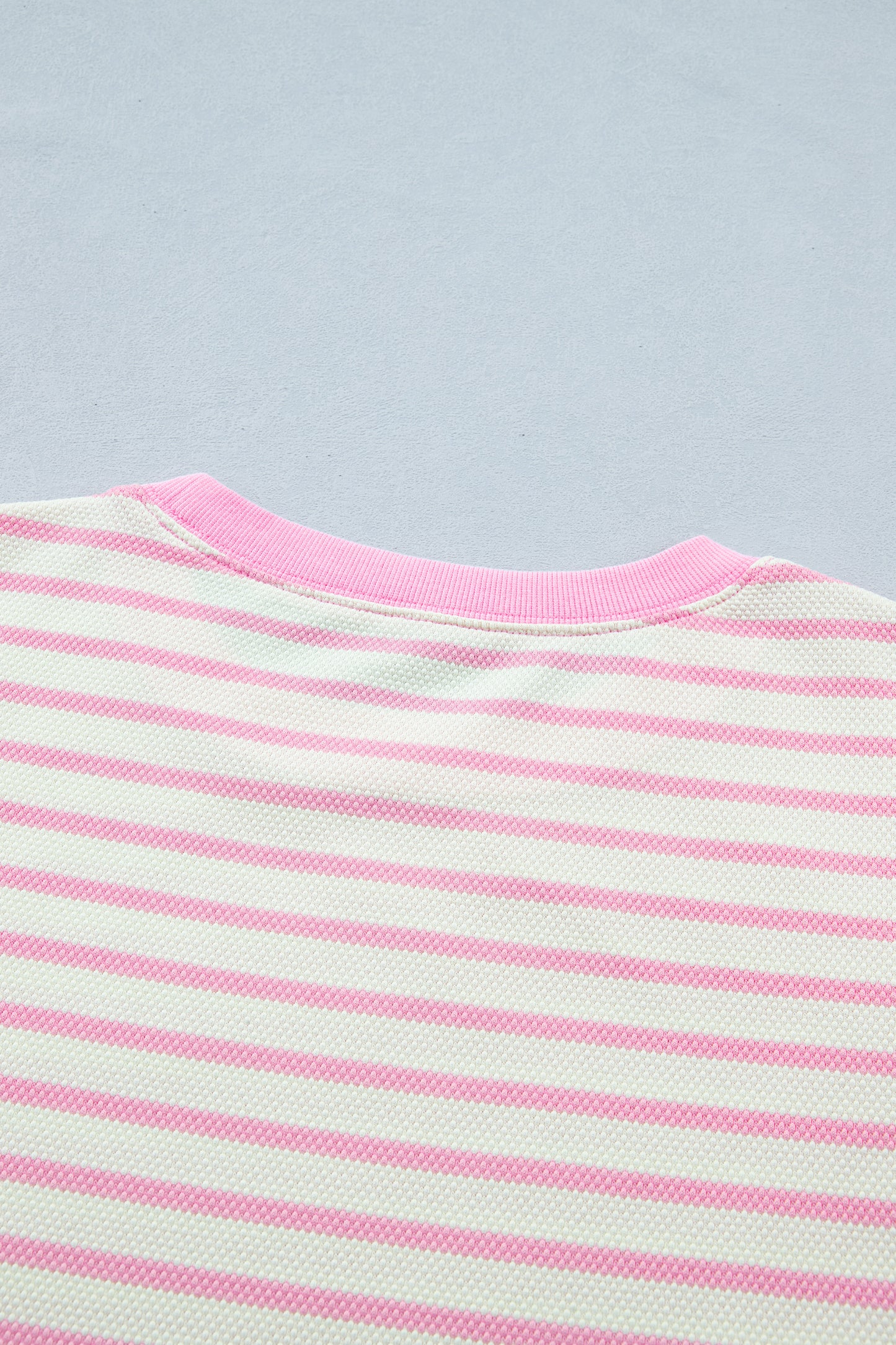 Strawberry Cream Ruffle Knit