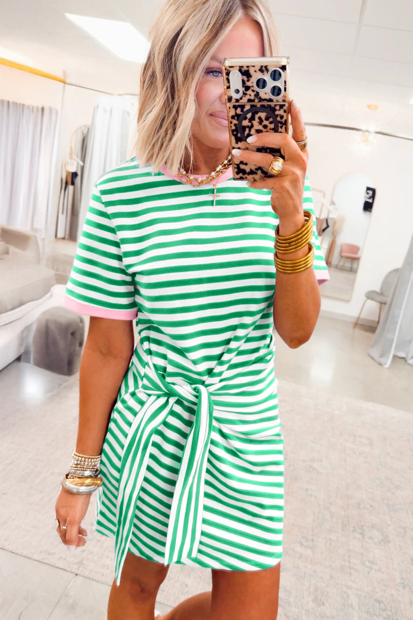 Palm Springs Tie Dress