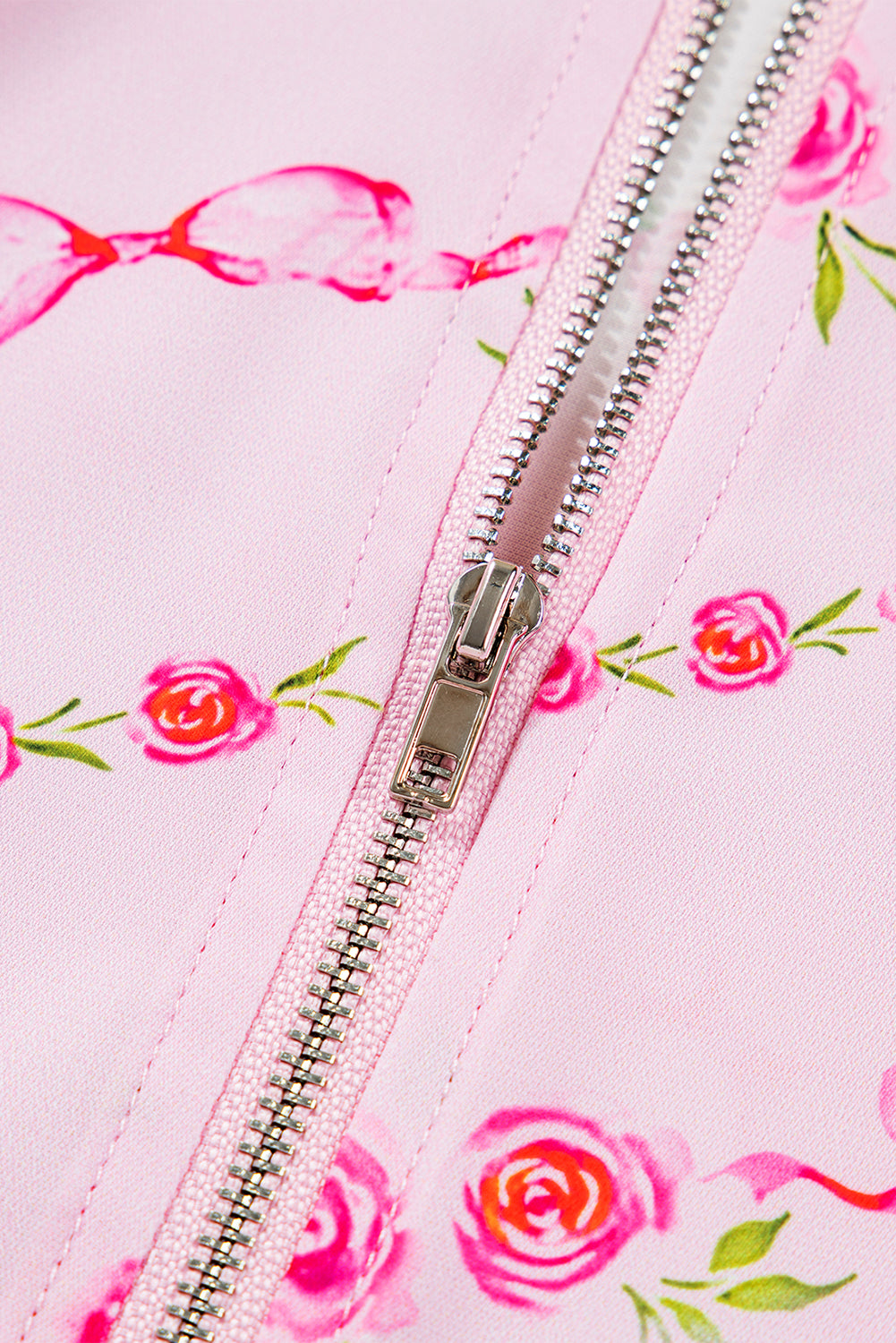 Rose Garden Half-Zip Hoodie