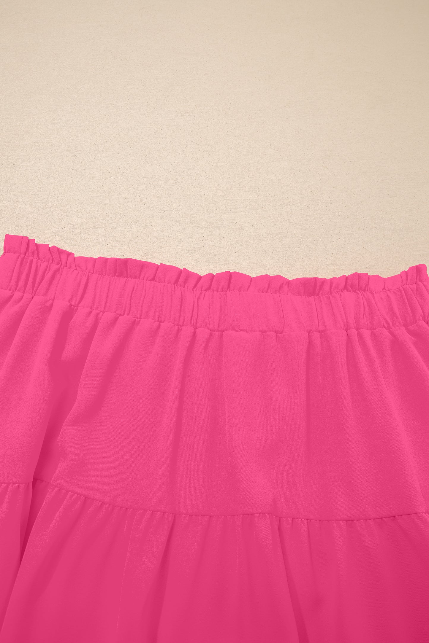Fuchsia Flutter Tiered Skort