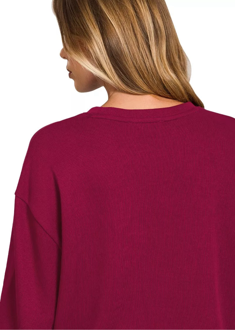 Zenana French Rib Pullover and Pants Set