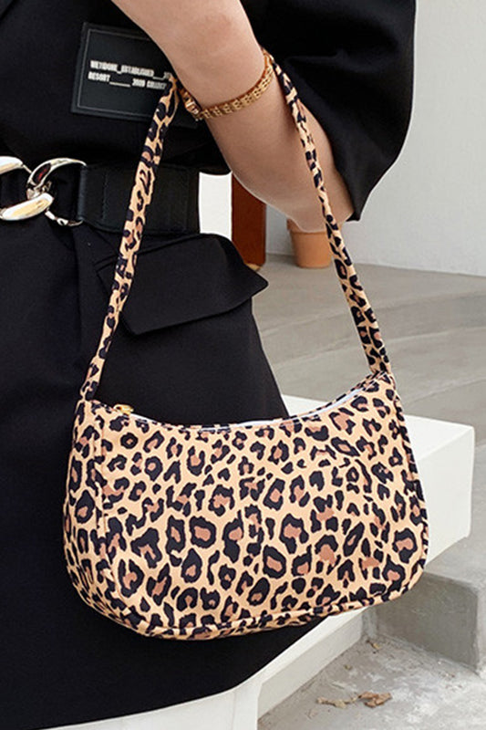 Leopard Printed Shoulder Bag
