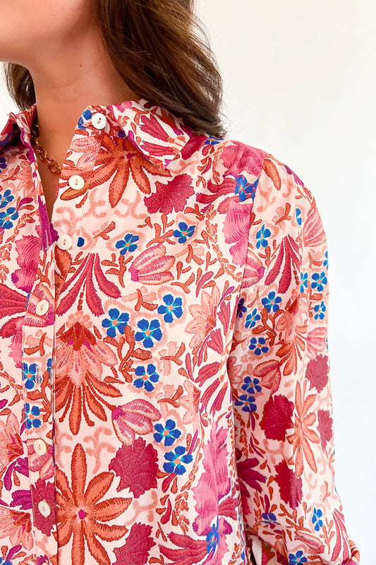 The Savannah Garden Shirt Dress