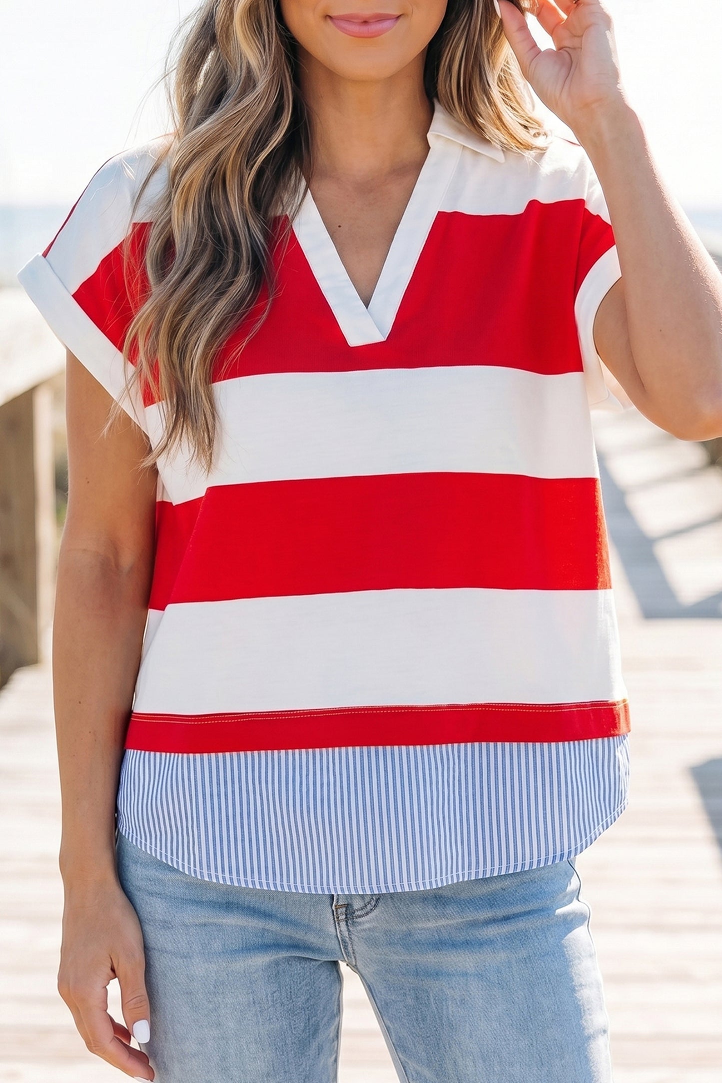 Coastal Firelight Top