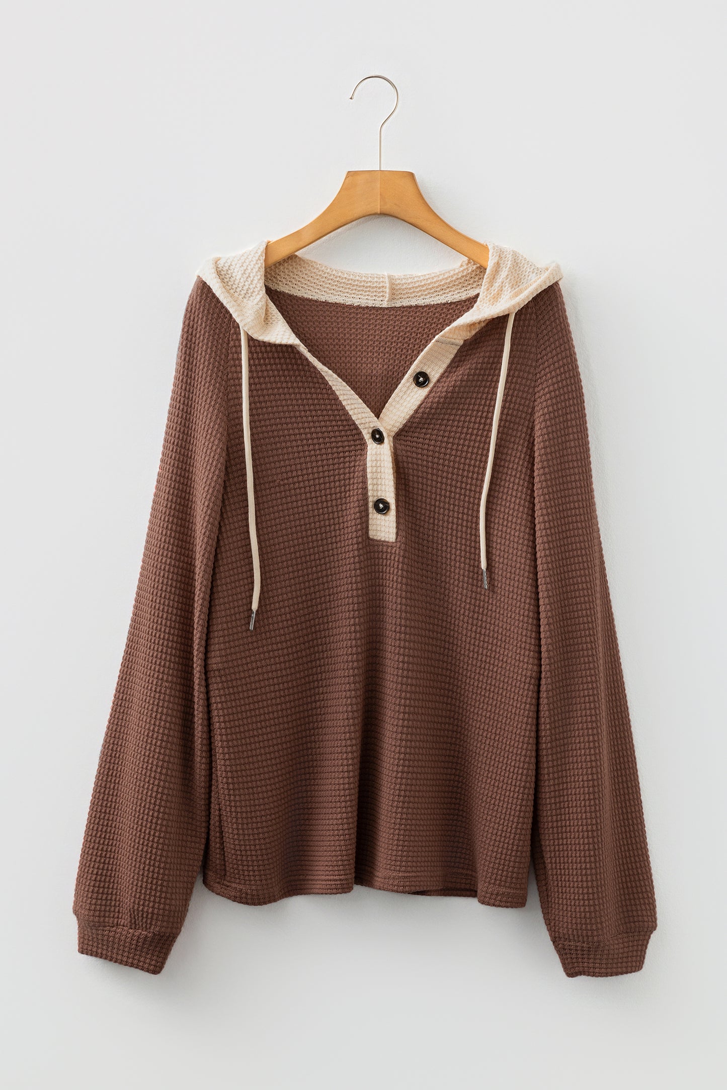 Cozy Cabin Contrast Henley