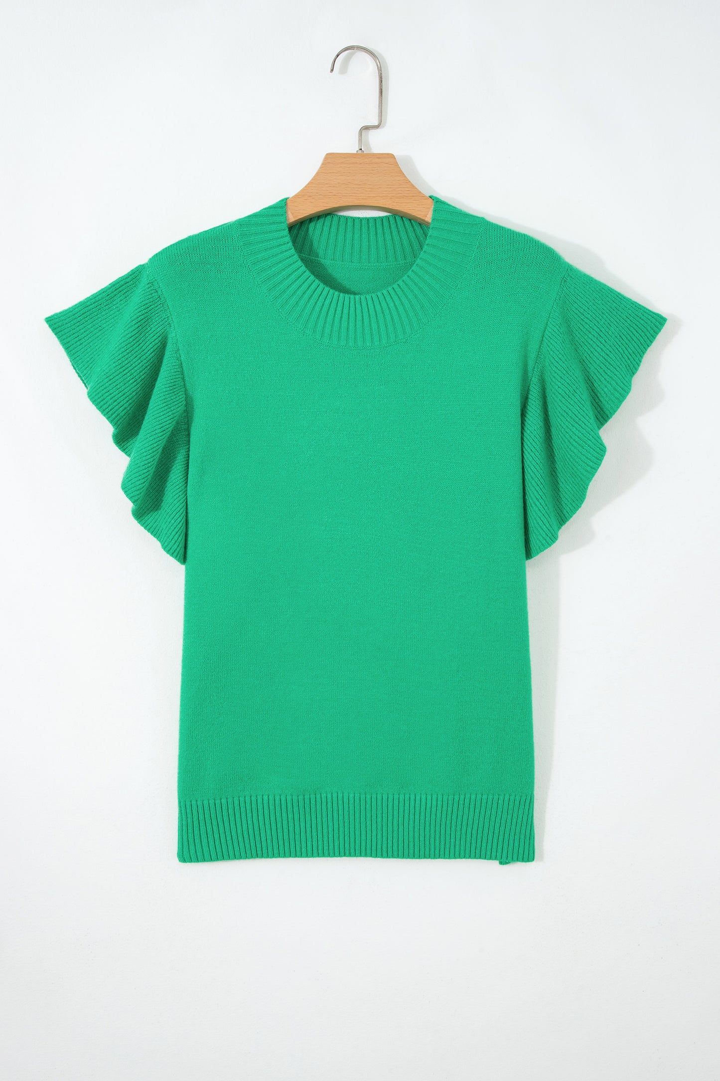 Emerald Whisper Knit Top