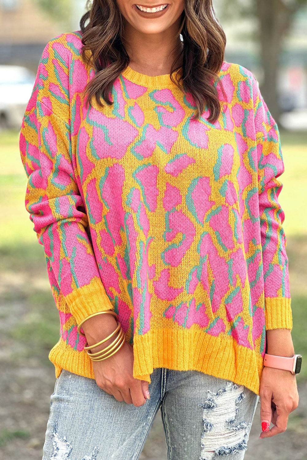 The Sunset Sorbet Sweater