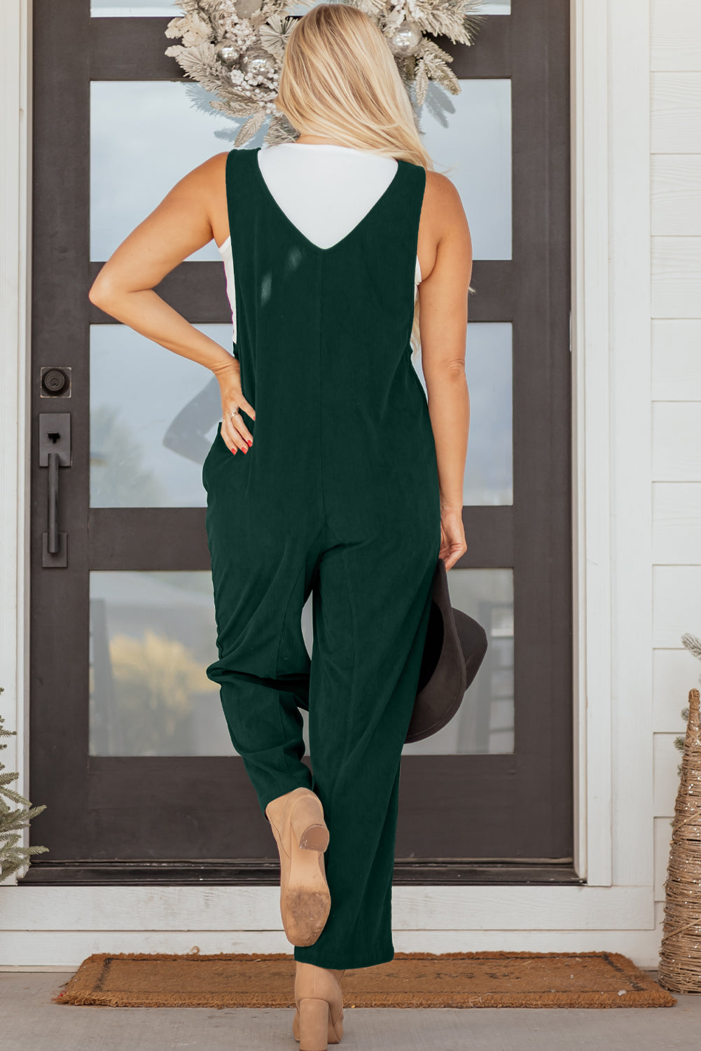 The Evergreen Cord Jumpsuit