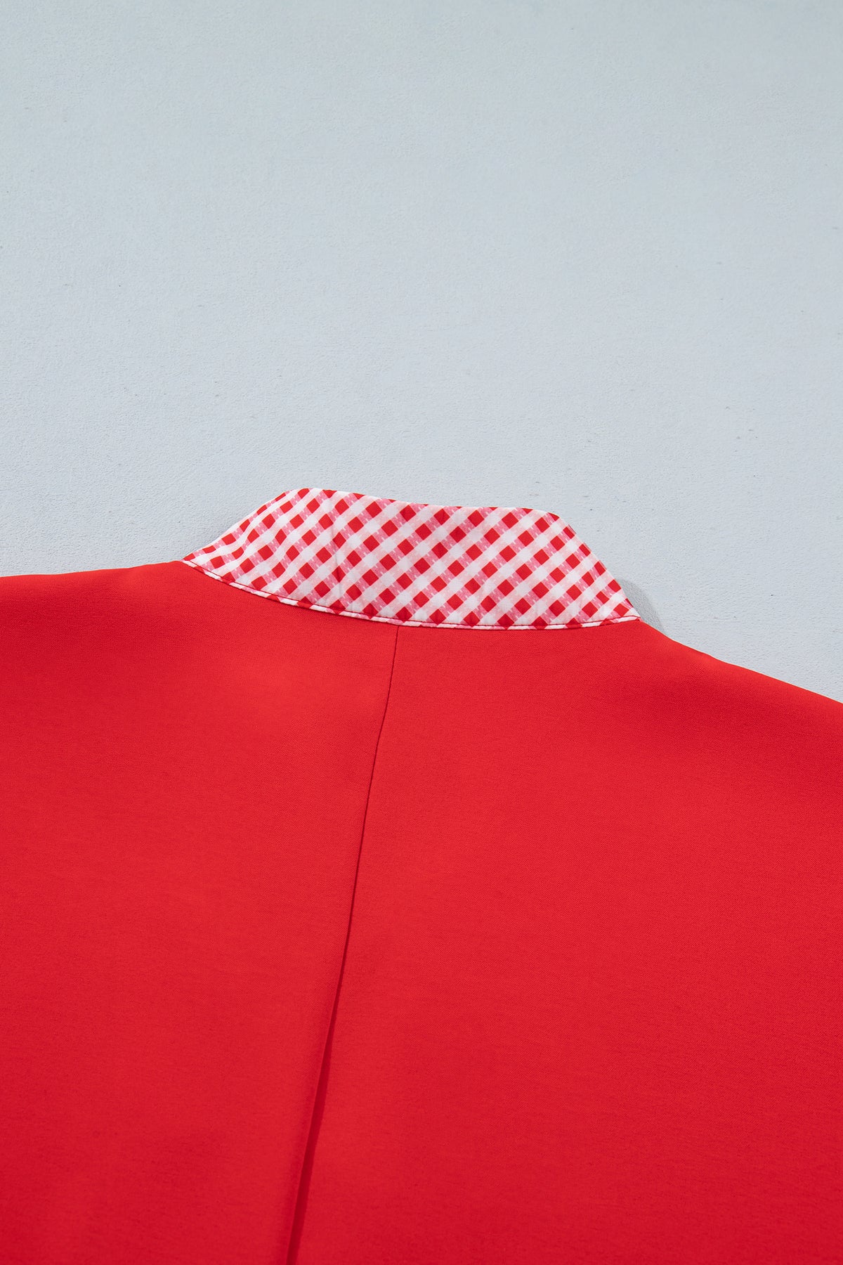 The Kickoff Classic Gingham Blouse