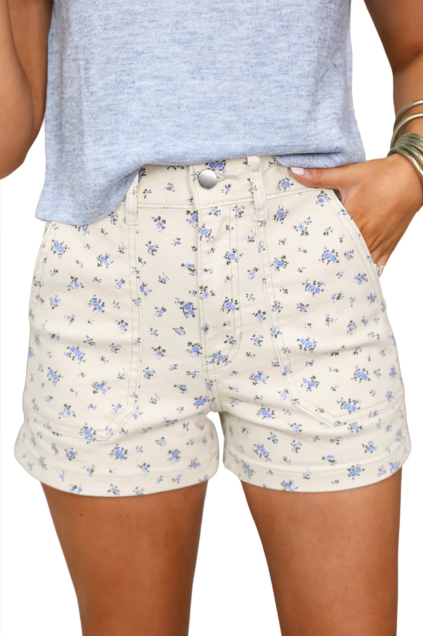 Coastal Wildflower Shorts