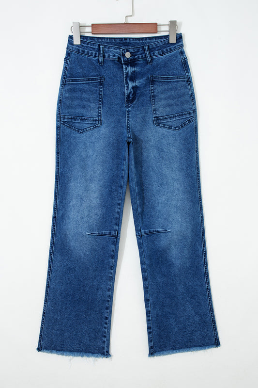 The Kingsley Pocket Cropped Jeans