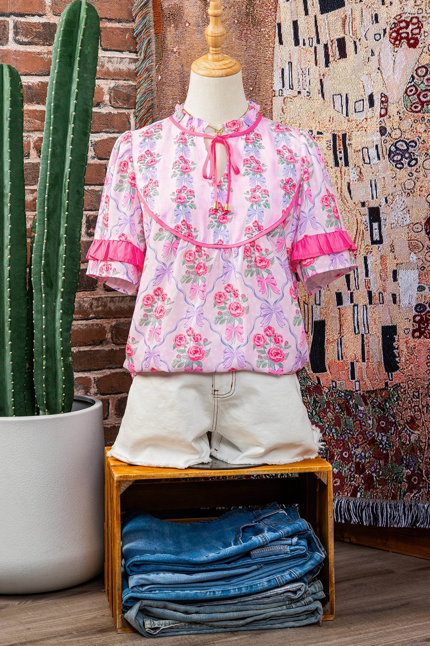 The Blush Garden Blouse
