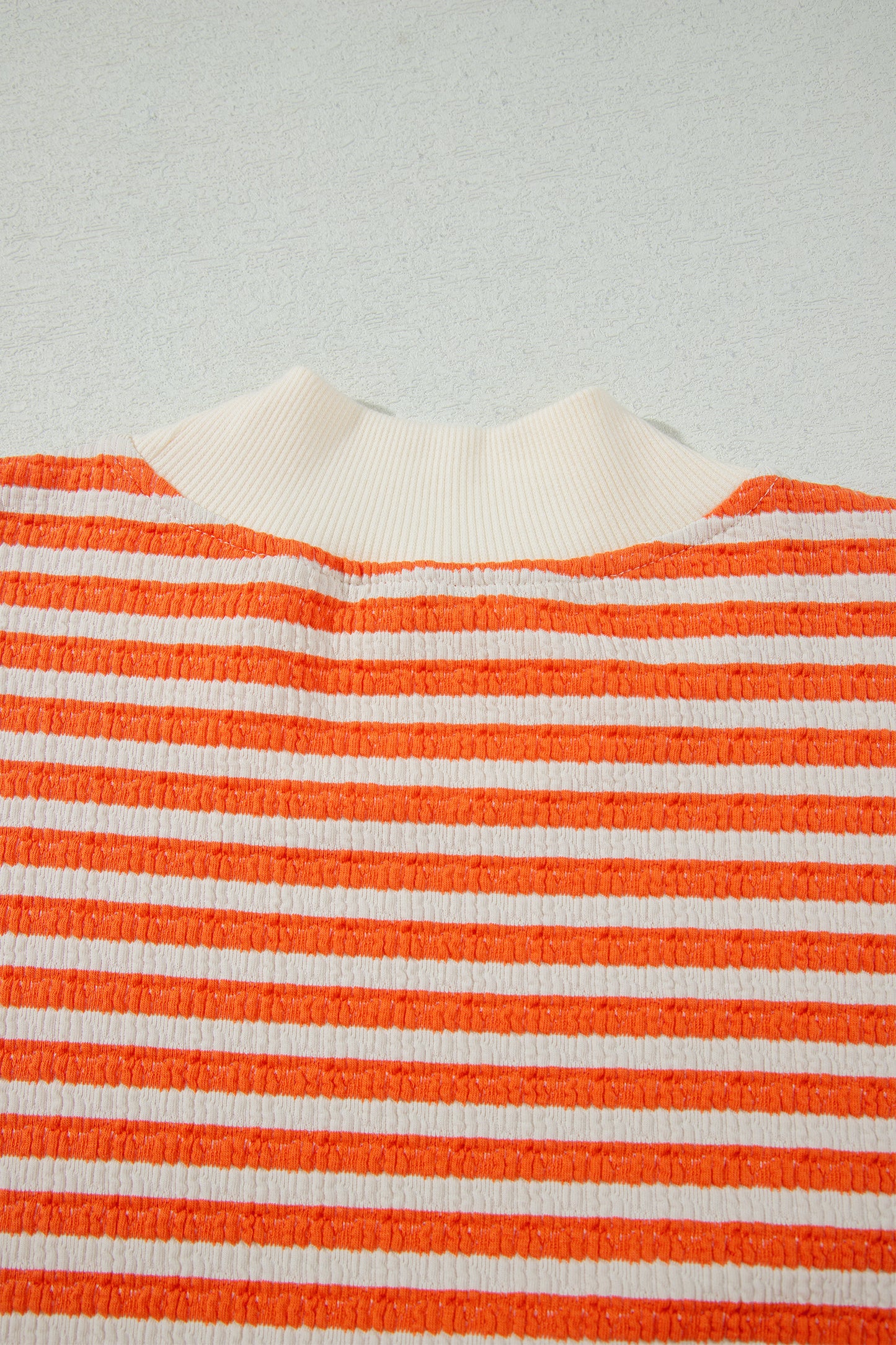 The Tangerine Twist Mock Neck