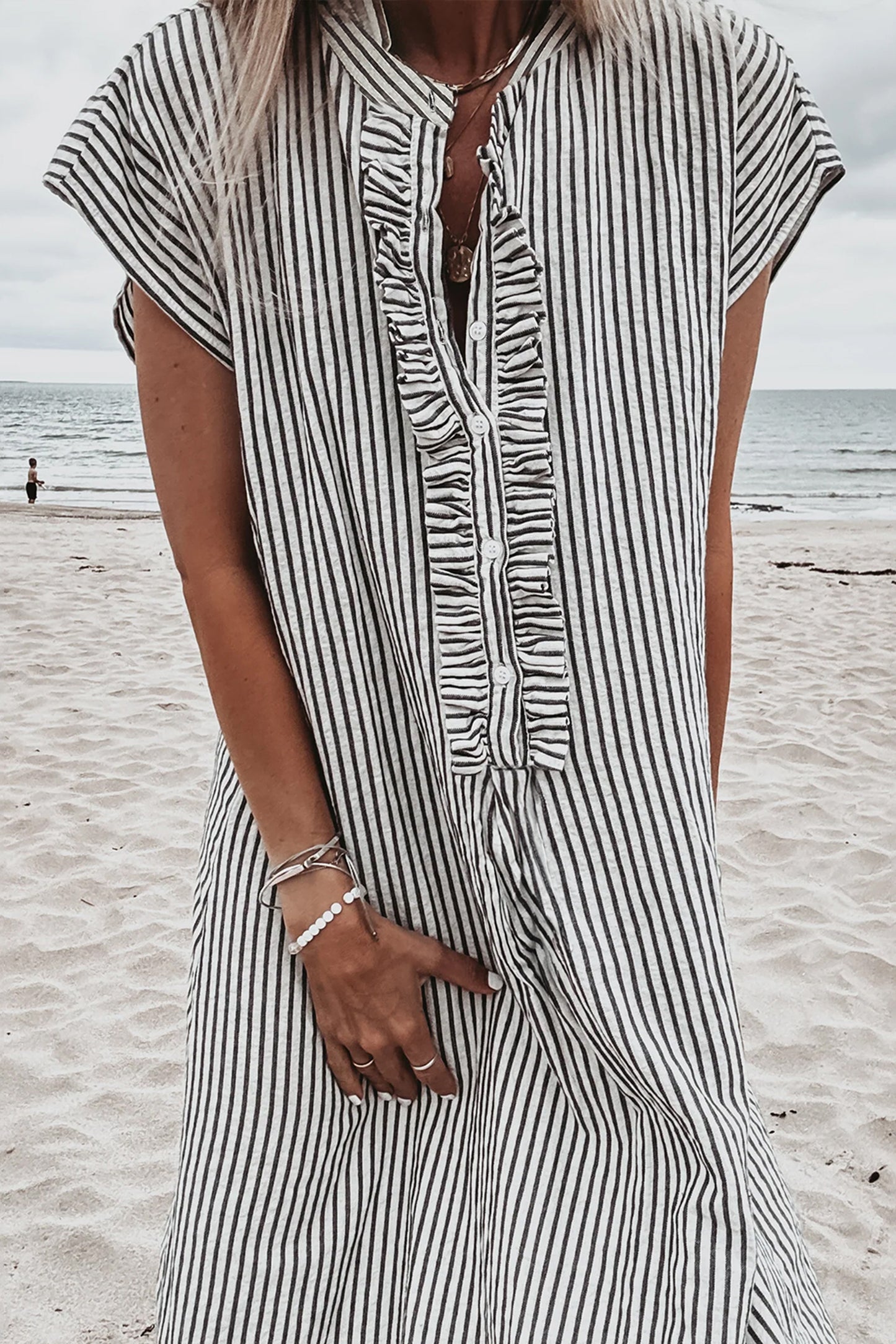 Park Avenue Stripe Maxi