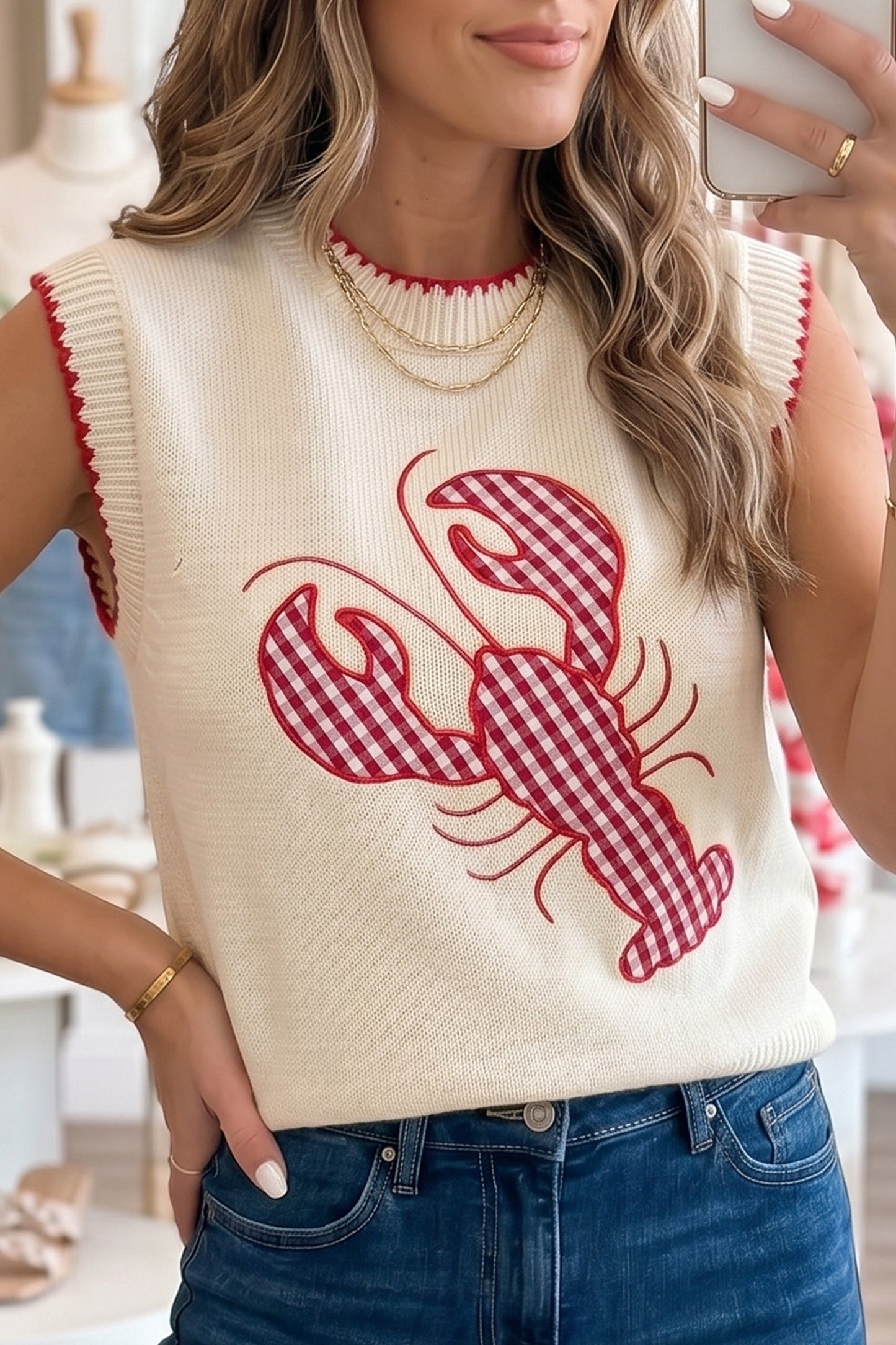 The Nantucket Catch Sweater Tank