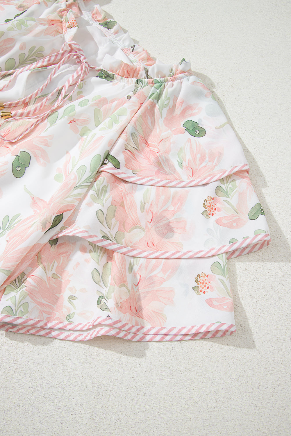 Garden Whisper Ruffle Dress