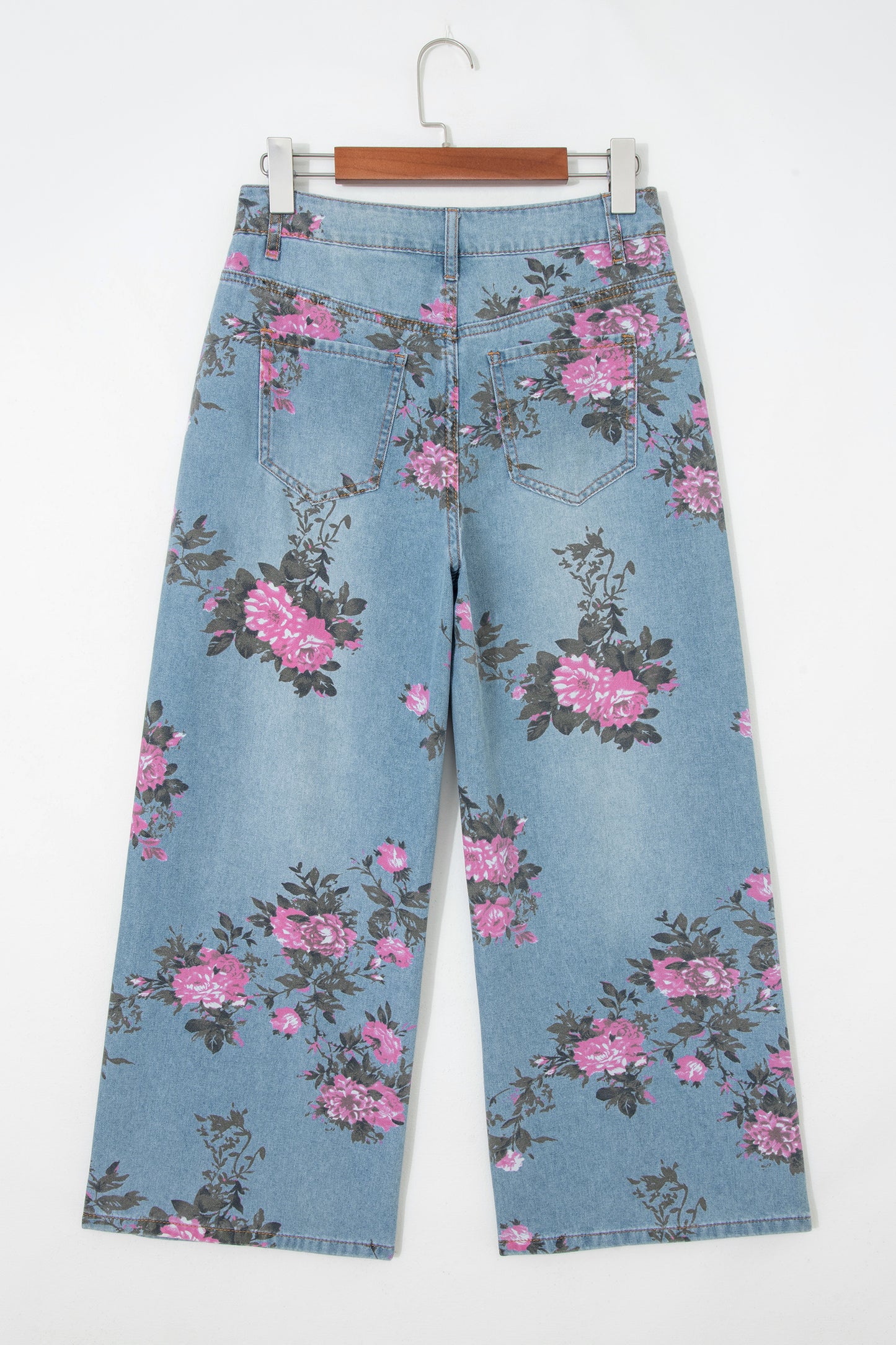 Vintage Bloom Wide Leg Jeans