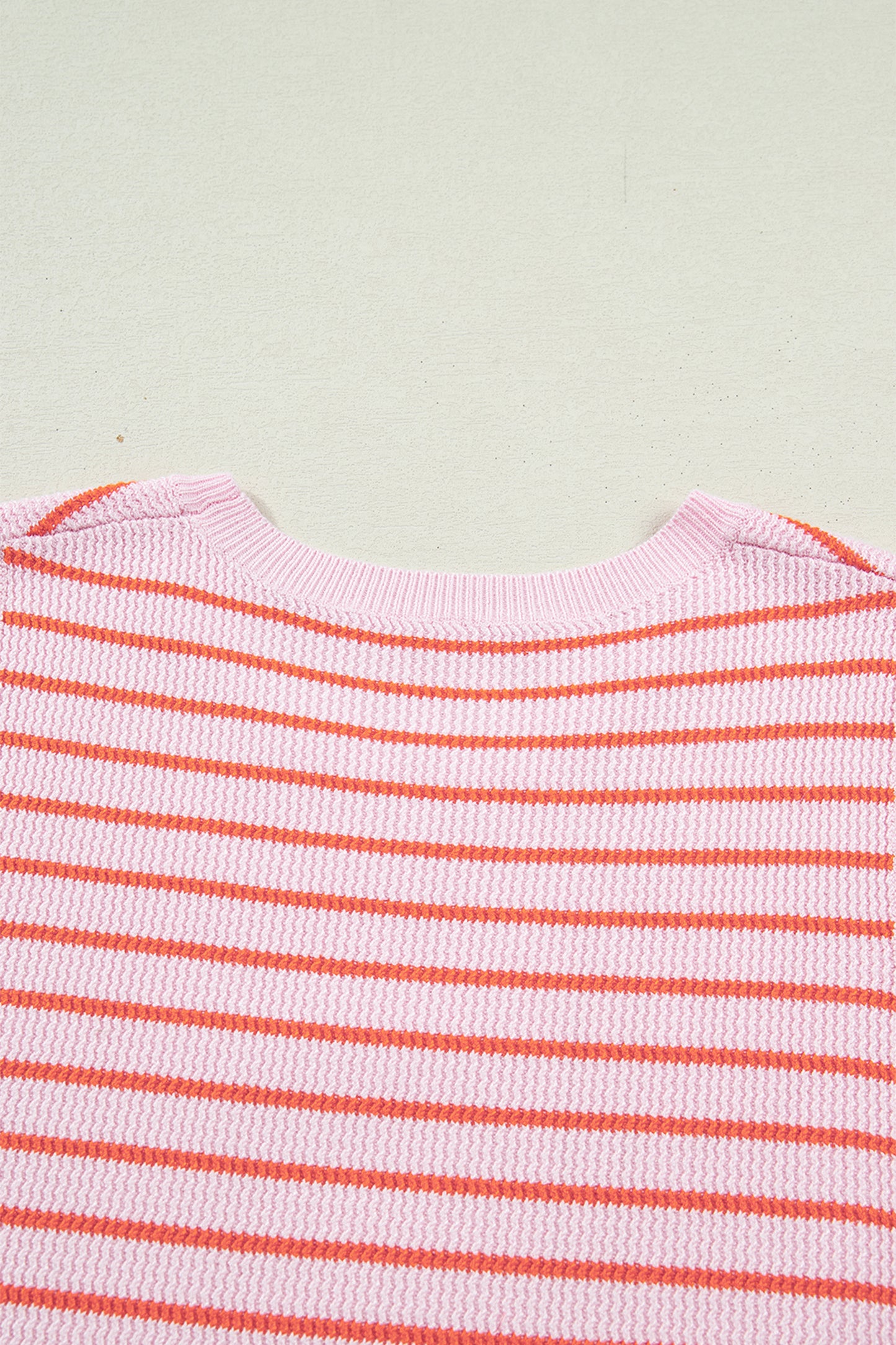 Sunset Stripe Knit Tank