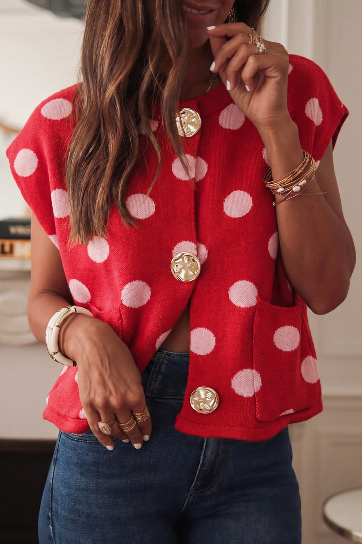 The Cherry Confetti Cardigan