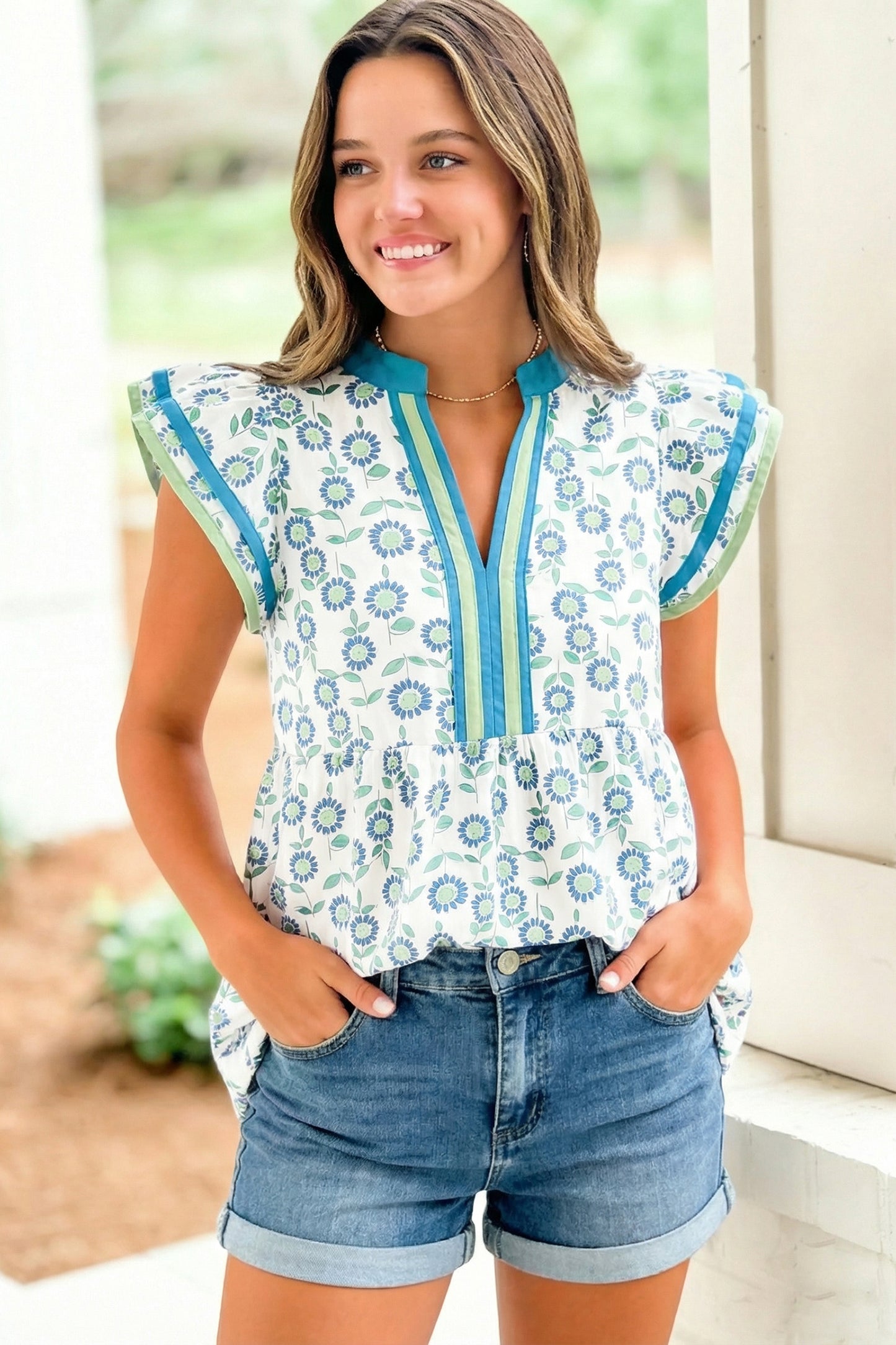 Seabreeze Bloom Blouse