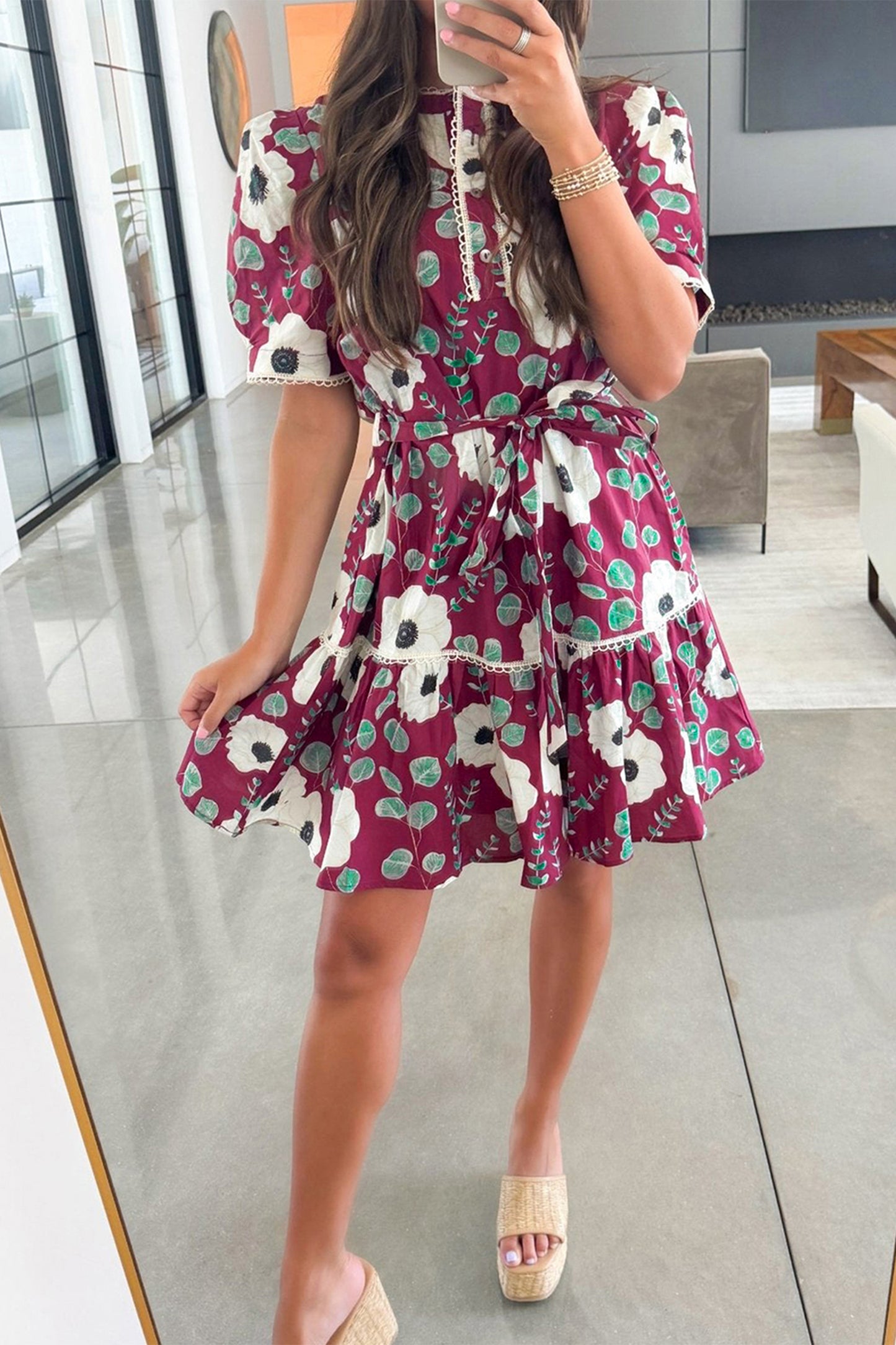 The Merlot Romance Dress