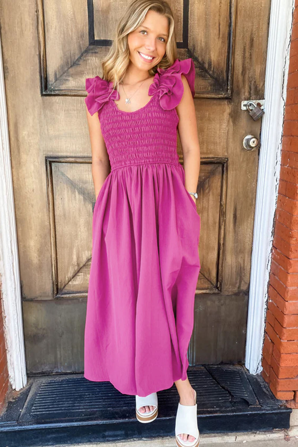 The Rosé Romance Maxi