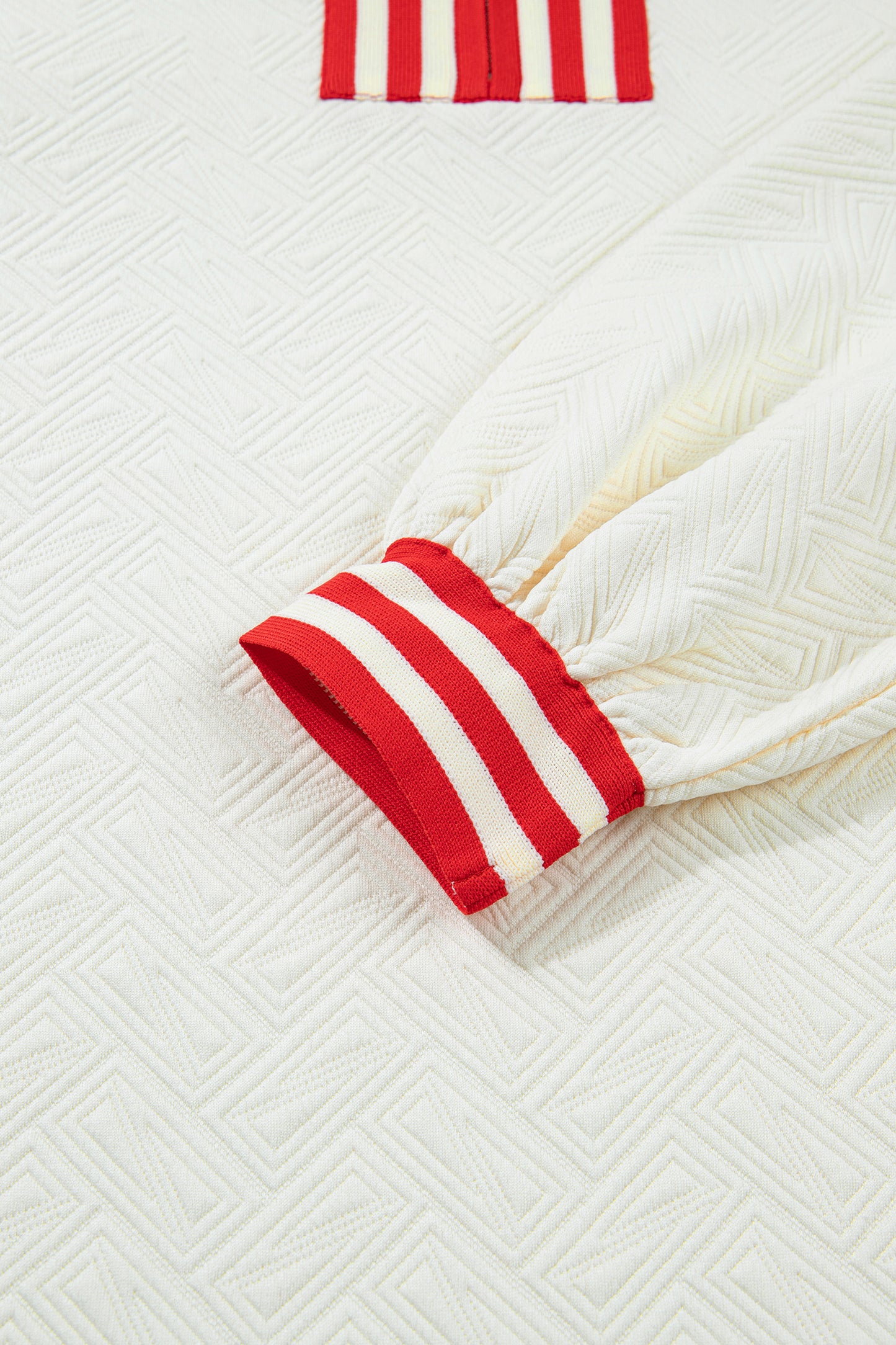 Ivory Lines Half Zip