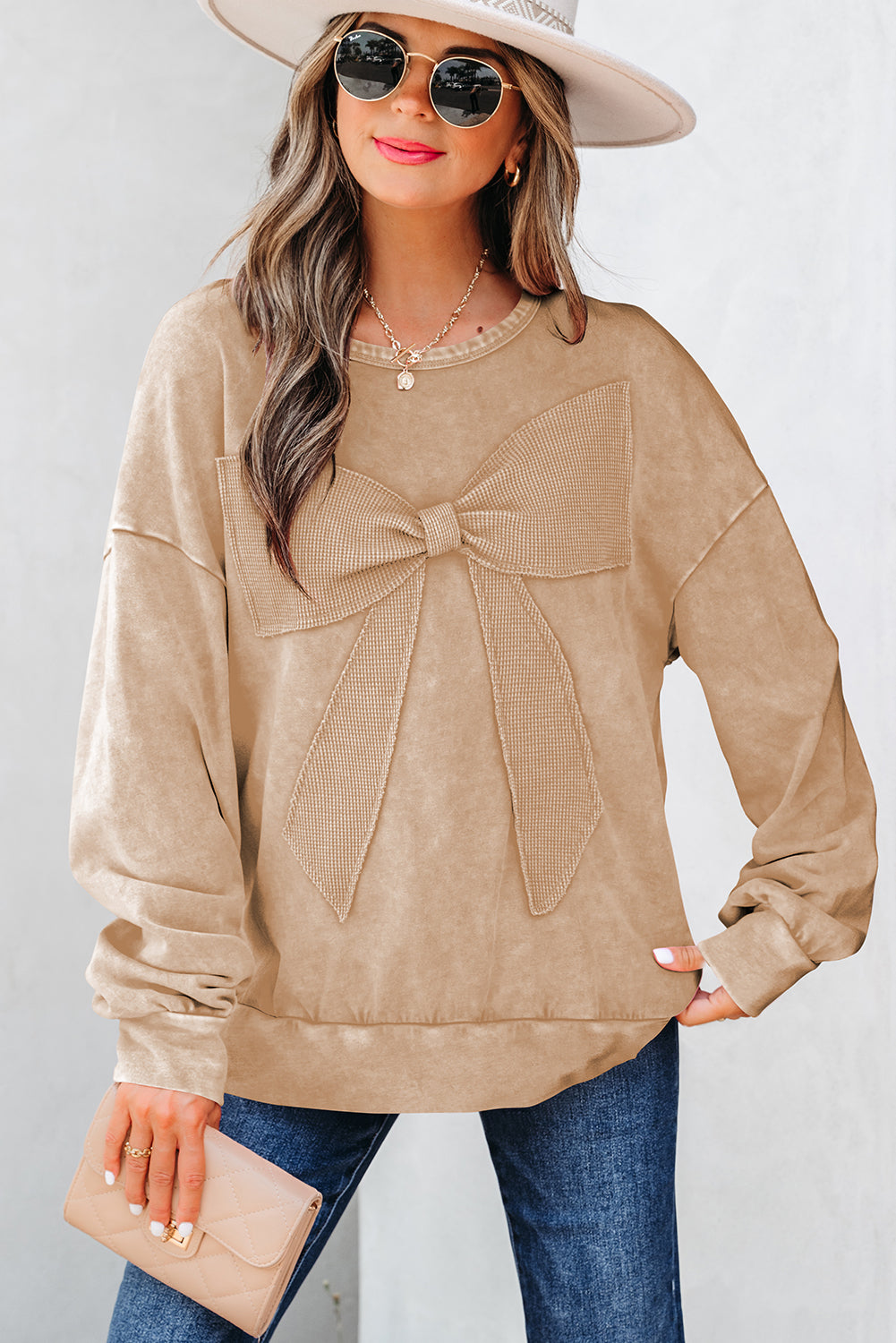 The Bow & Cozy Sweatshirt