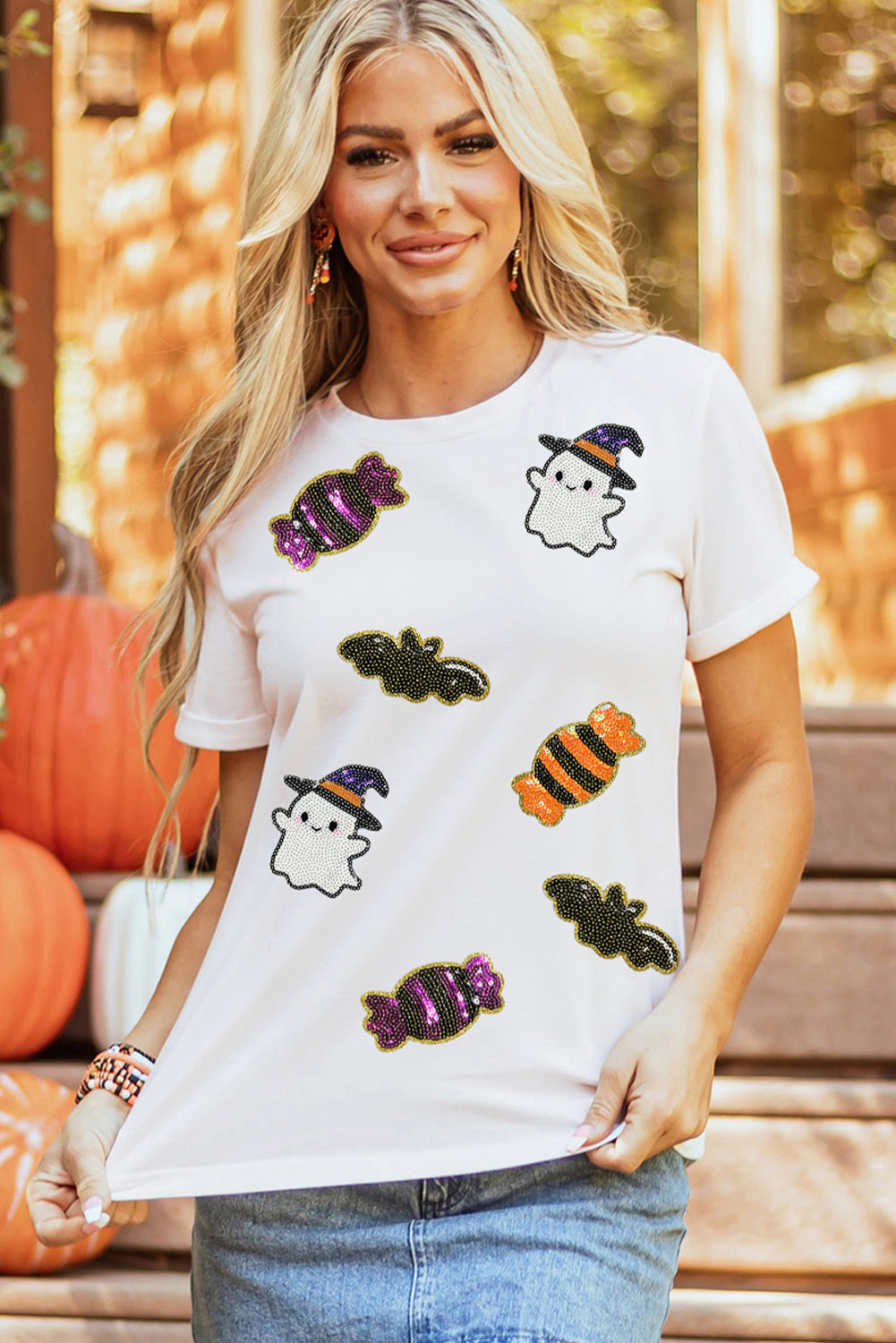 Halloween Treat Sparkle Tee