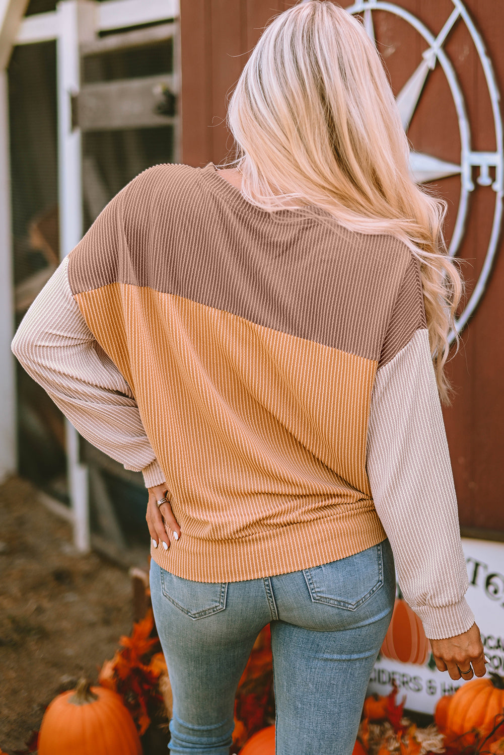 The Rustic Ridge Knit Sweater